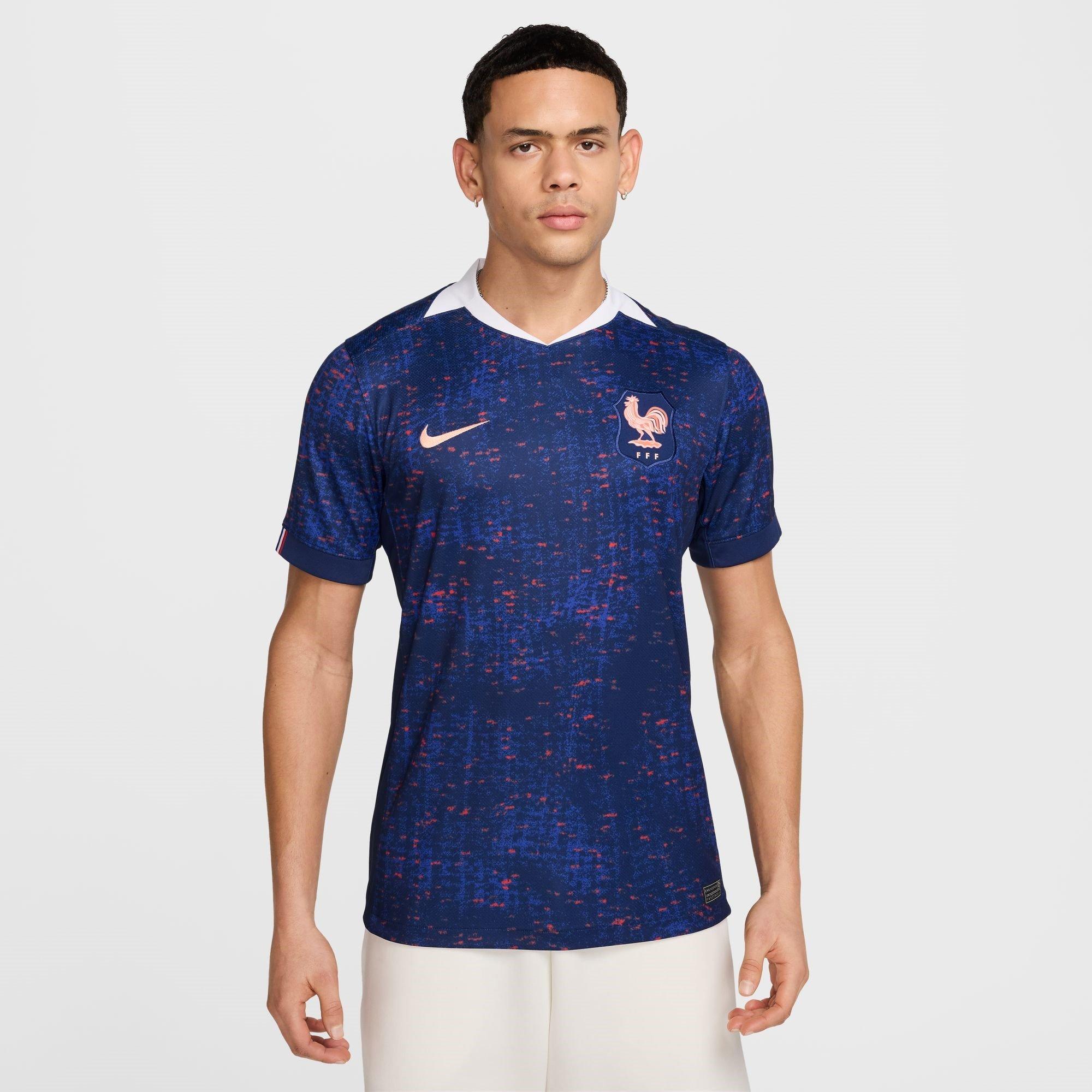 Blue - Nike - France Home Shirt 2025 Adults - 3