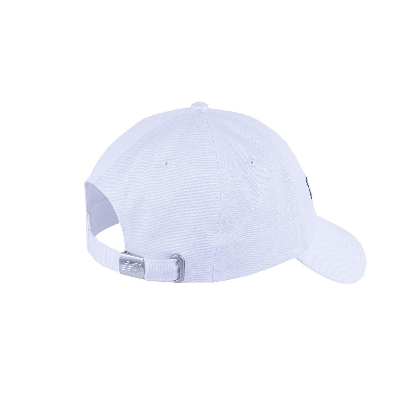 White - New Balance - Logo Panel Baseball Cap - 1