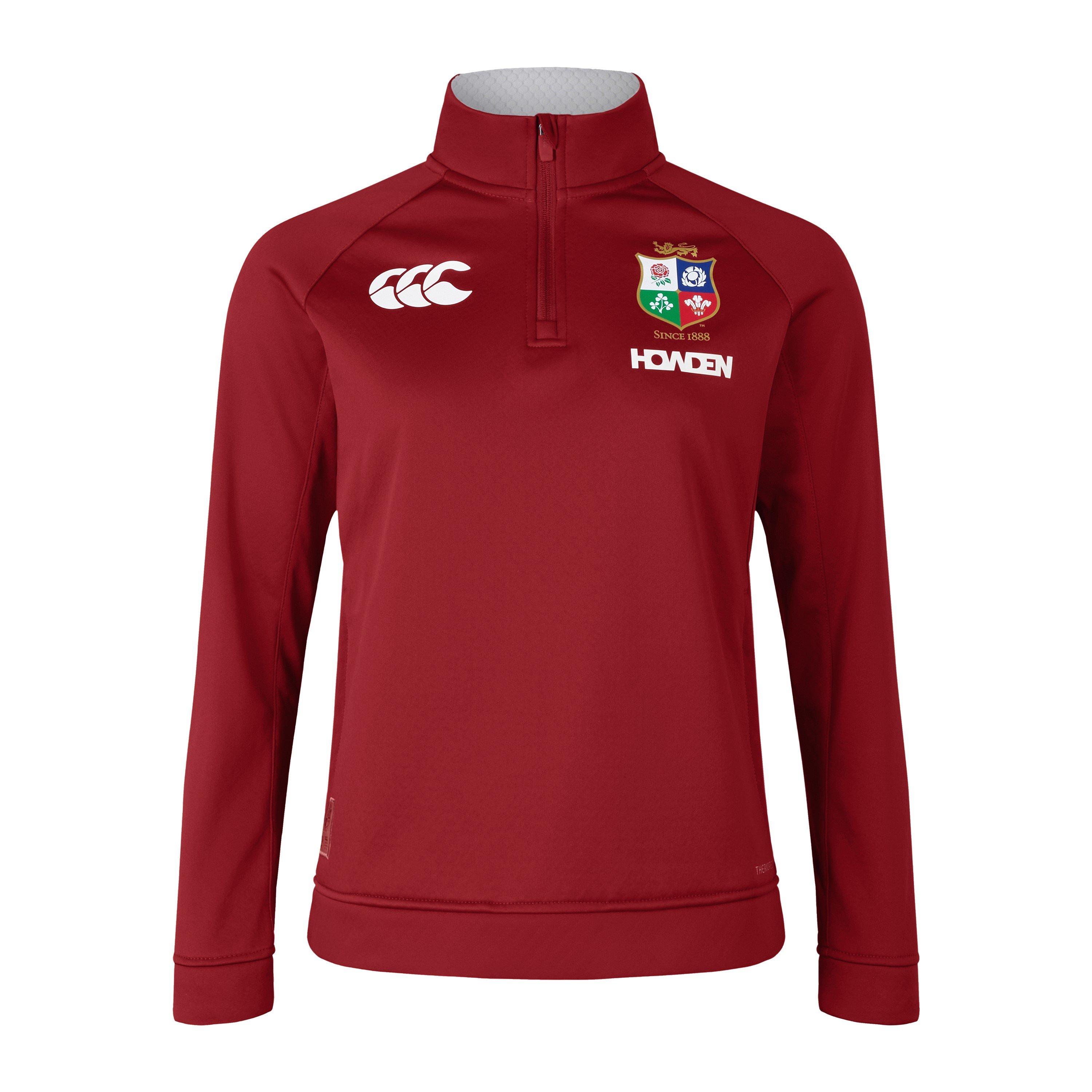 Red Dahlia - Canterbury - British and Irish Lions 1/4 Zip Fleece 2025 Womens - 1