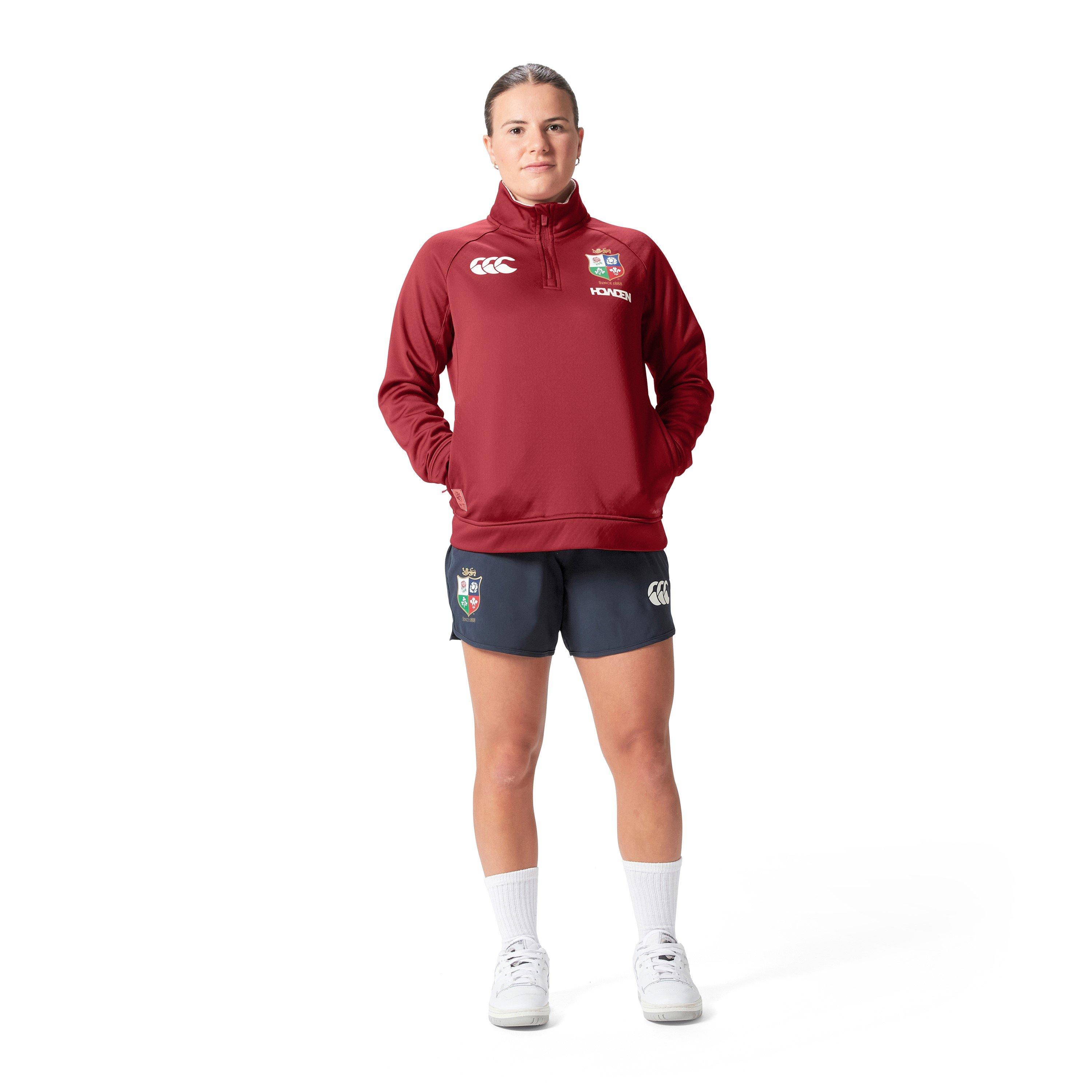 Rot-Dahlie - Canterbury - British and Irish Lions quarter Zip Fleece 2025 Womens - 2