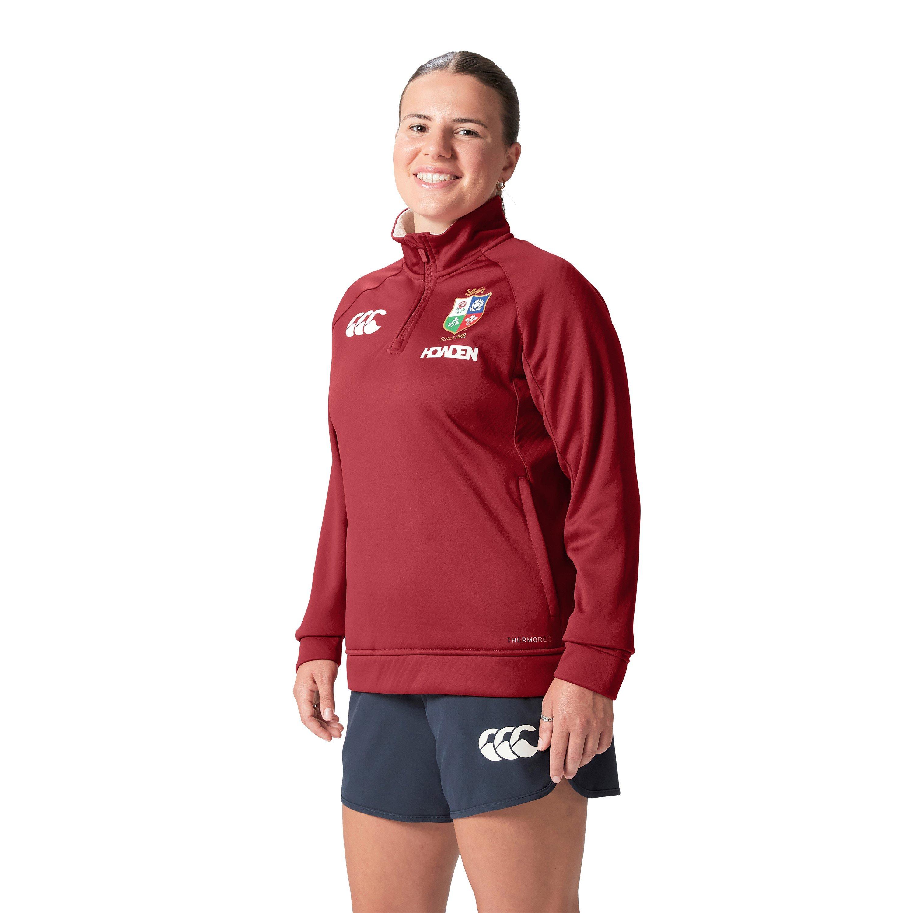 Rot-Dahlie - Canterbury - British and Irish Lions quarter Zip Fleece 2025 Womens - 4