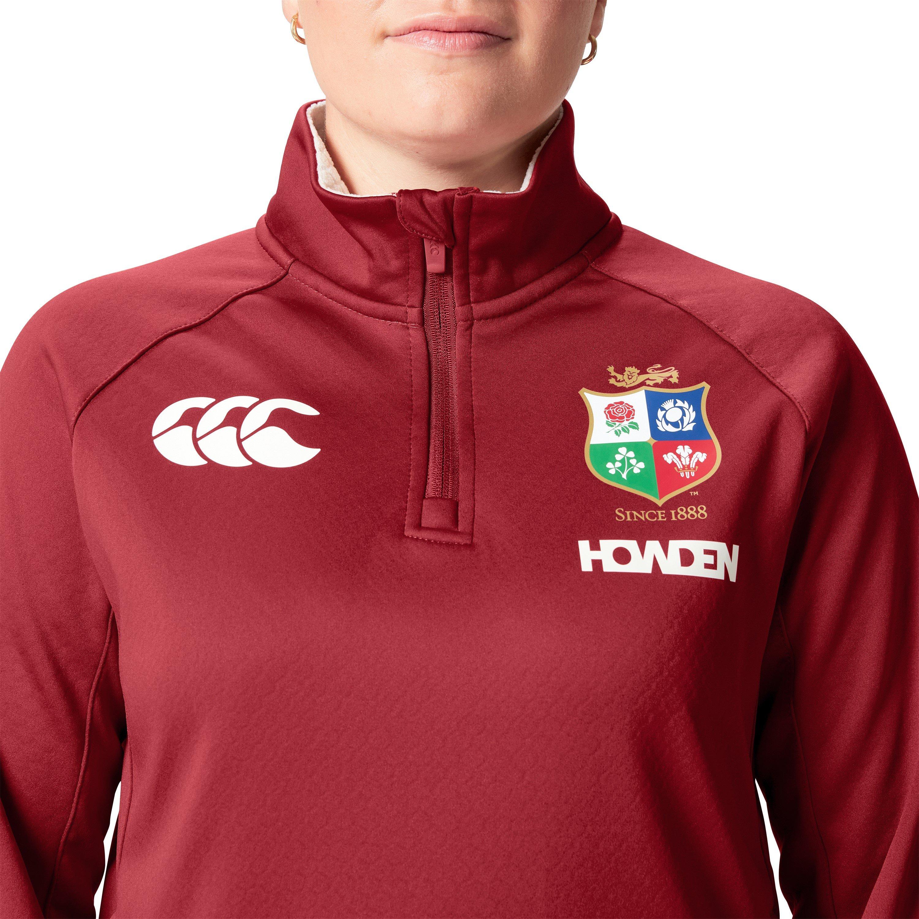 Rot-Dahlie - Canterbury - British and Irish Lions quarter Zip Fleece 2025 Womens - 6