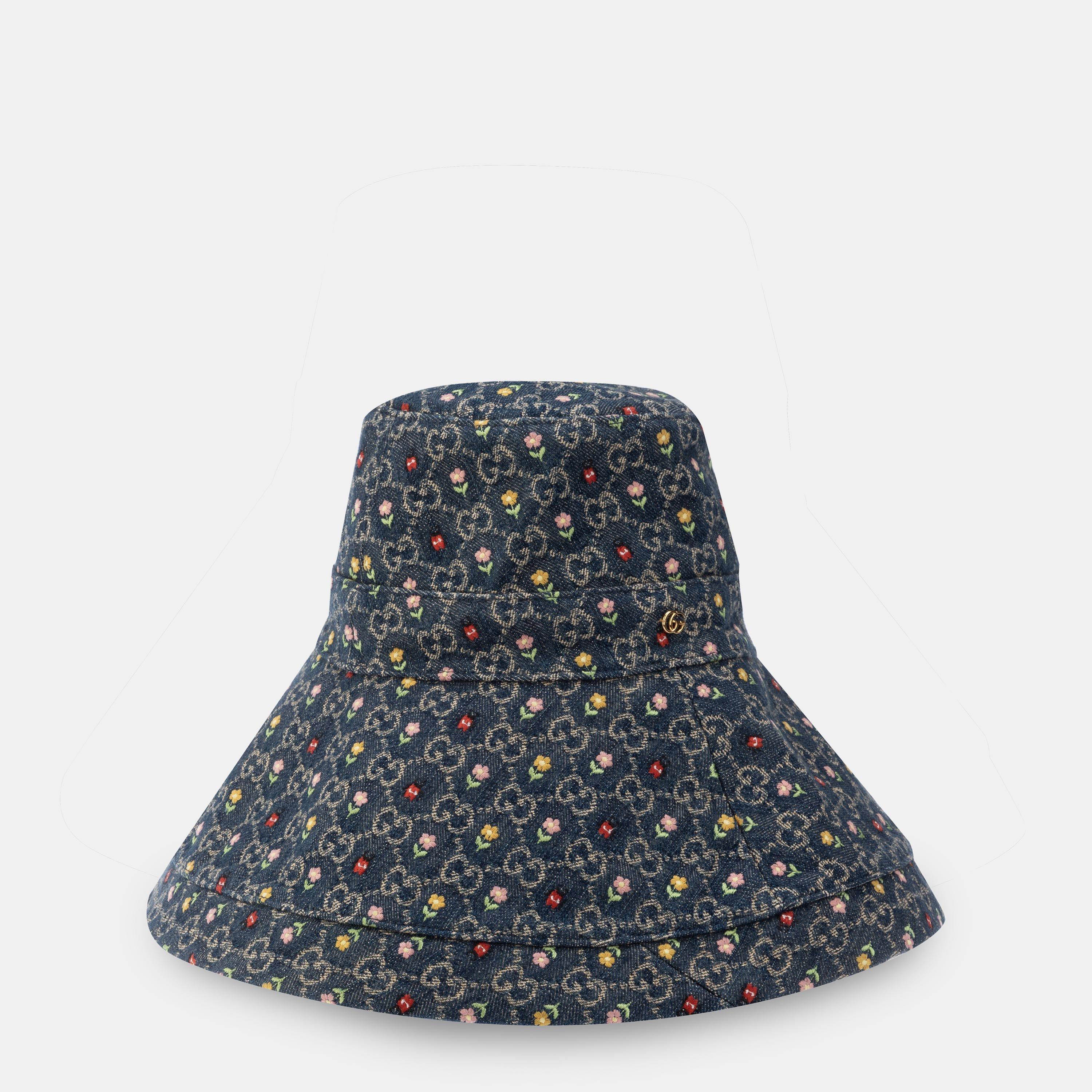 Petrol Blue - Gucci - Women's Bucket Hat - 2