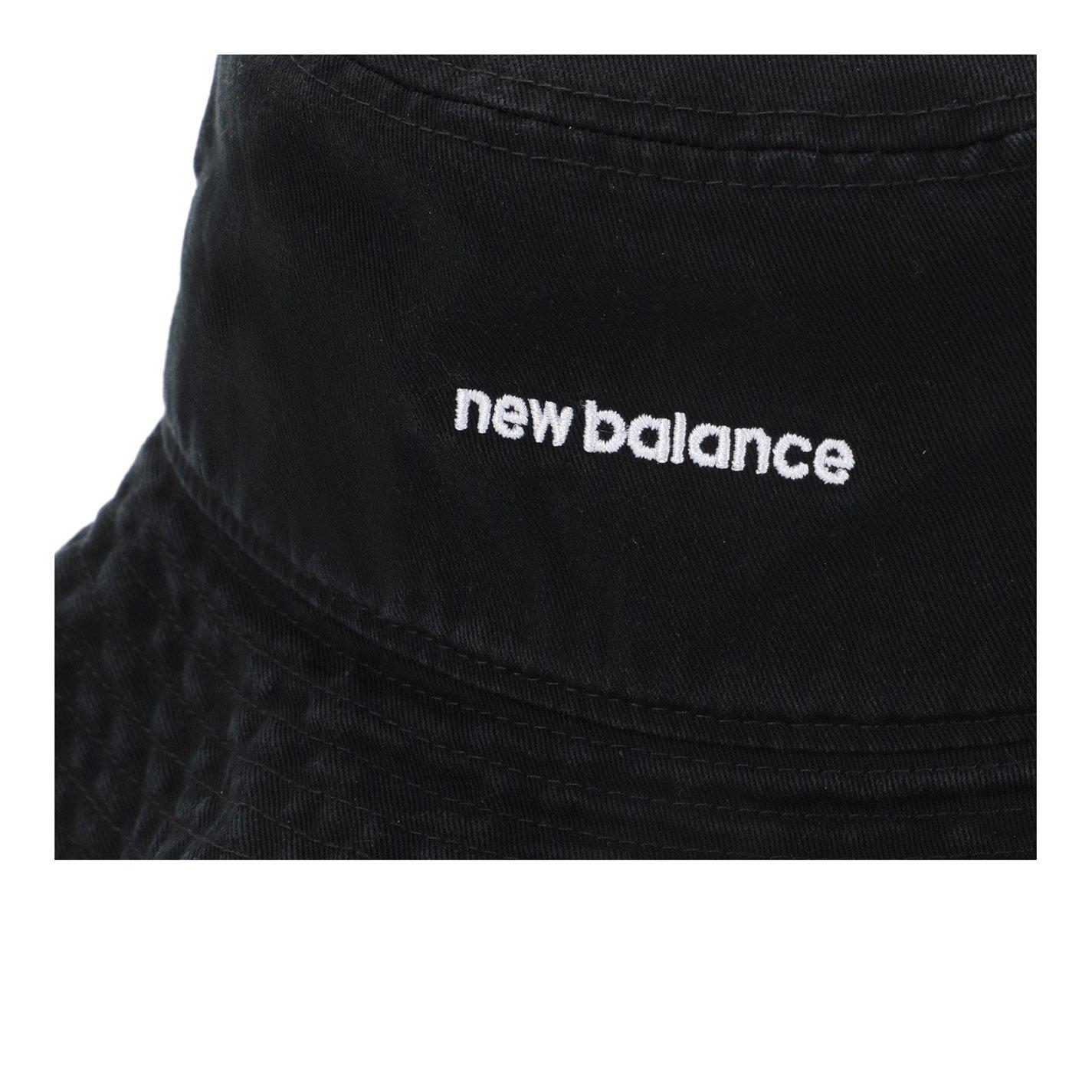 Black - New Balance - Logo Bucket Hat - 2