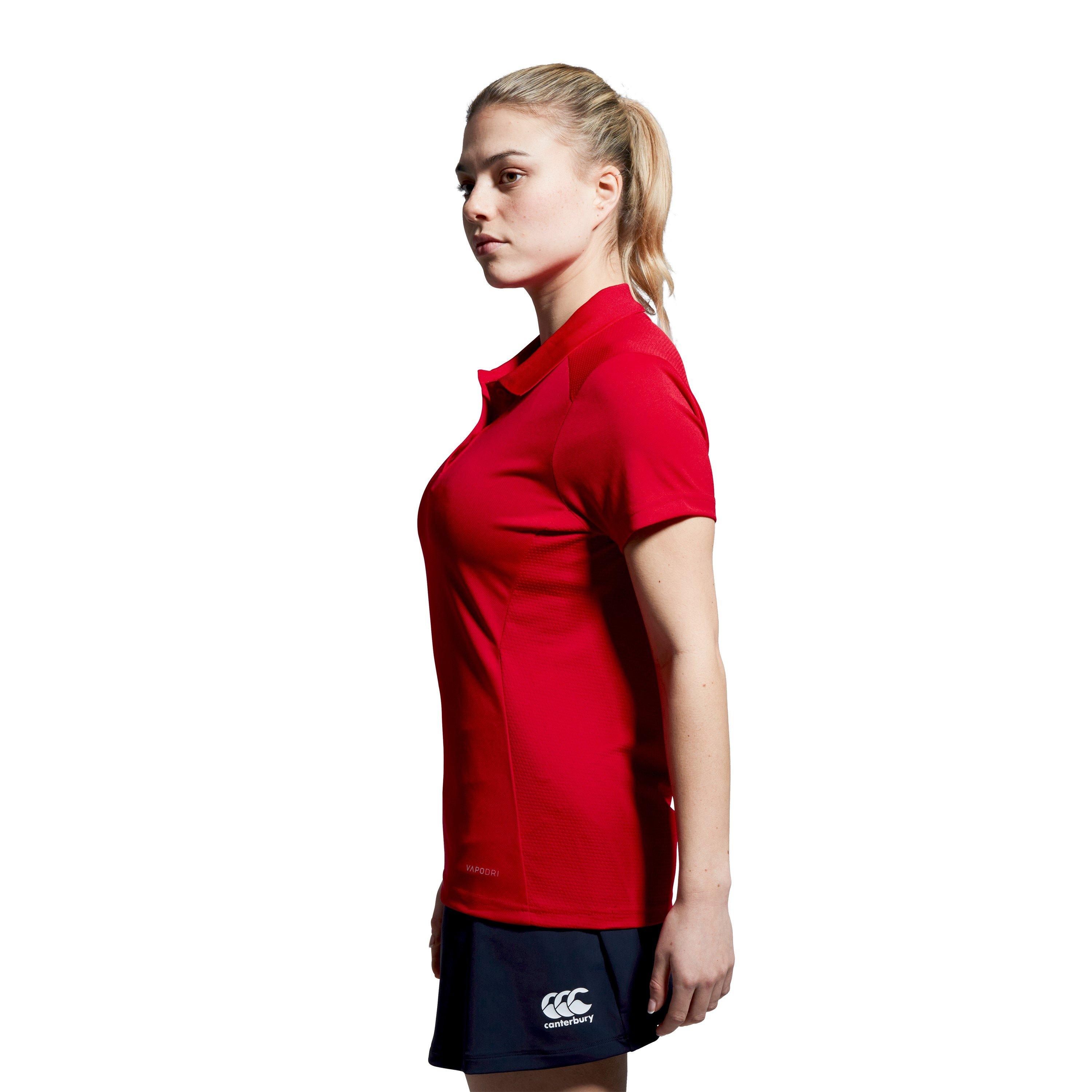 Red - Canterbury - Women's Club Dry Short-Sleeve Performance T-Shirt - 3