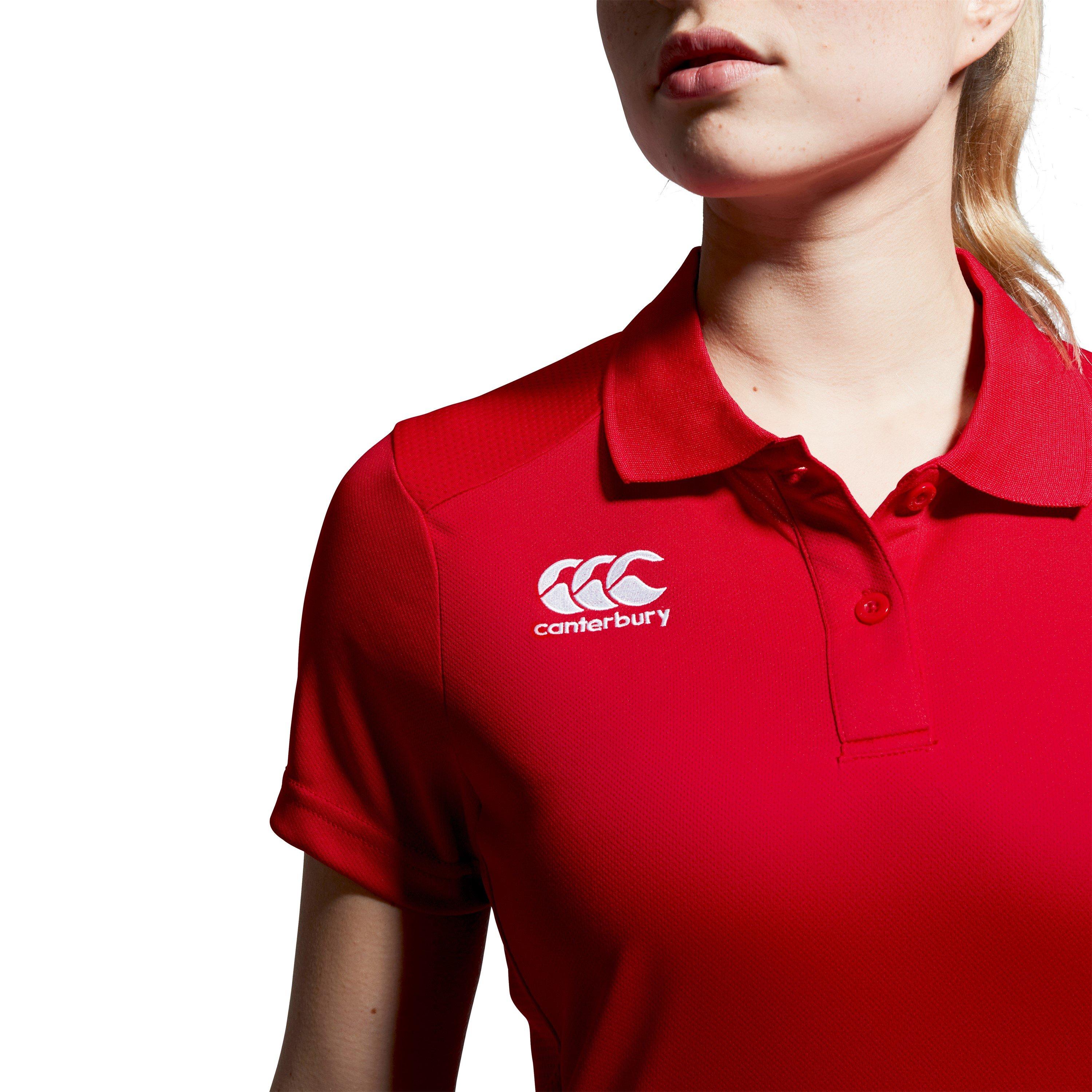Red - Canterbury - Women's Club Dry Short-Sleeve Performance T-Shirt - 6