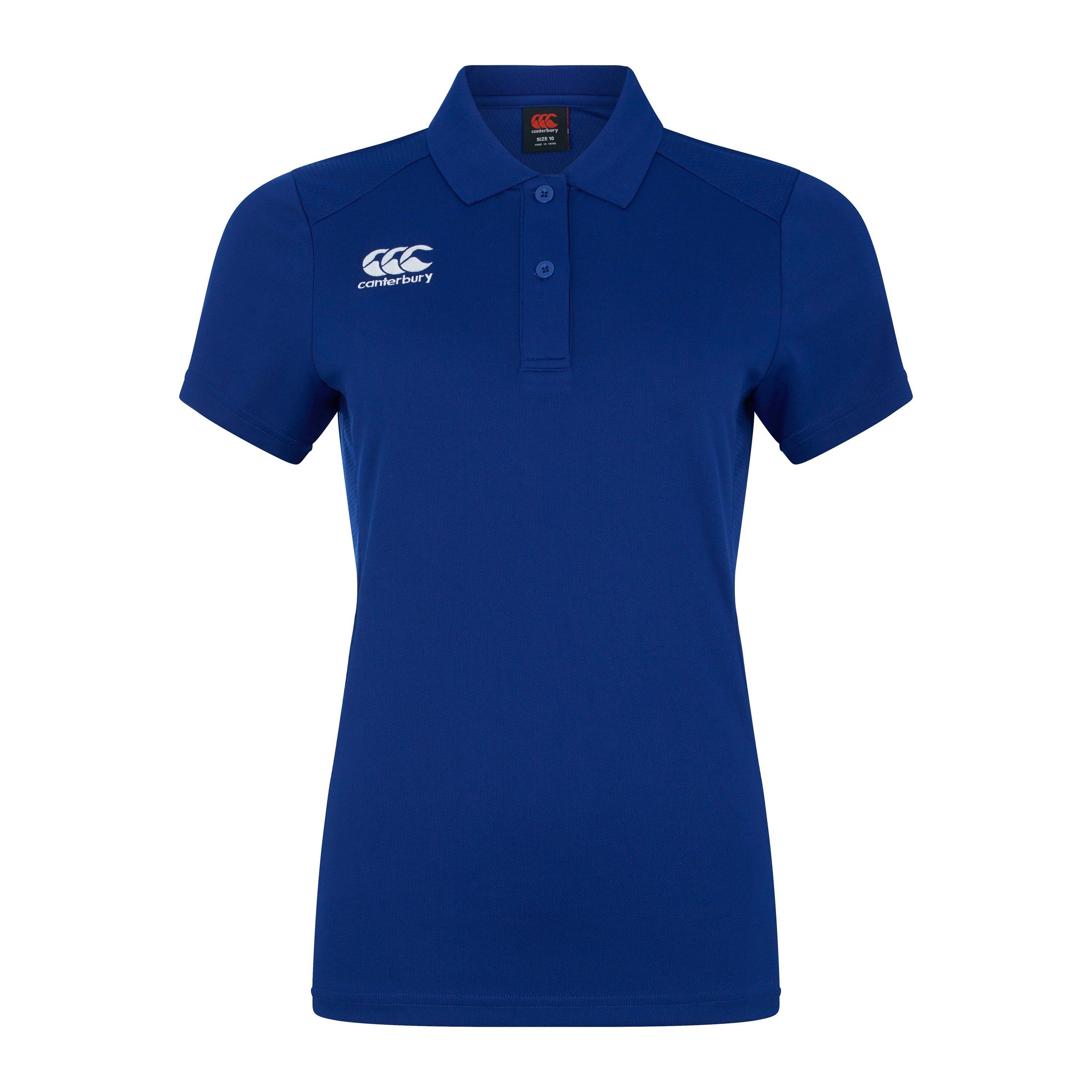 Canterbury Women's Club Dry Short-Sleeve Performance T-Shirt - Royal Blue - 6 (2XS)