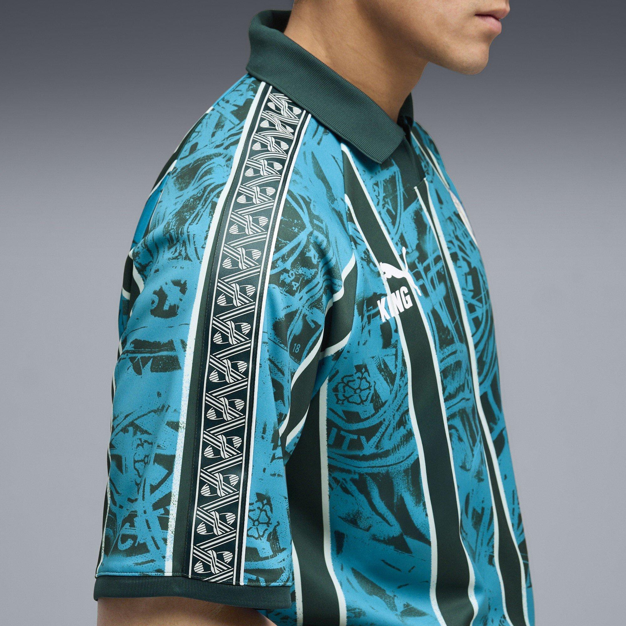 Blue/Navy - Puma - Puma MCFC Retro Jsy Sn62 - 4