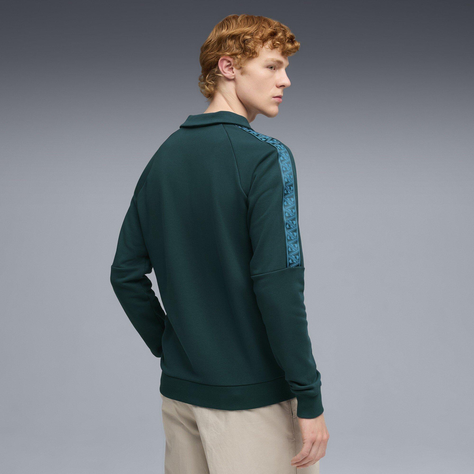 Green/Blue - Puma - MCFC Drill Top Sn62 - 4