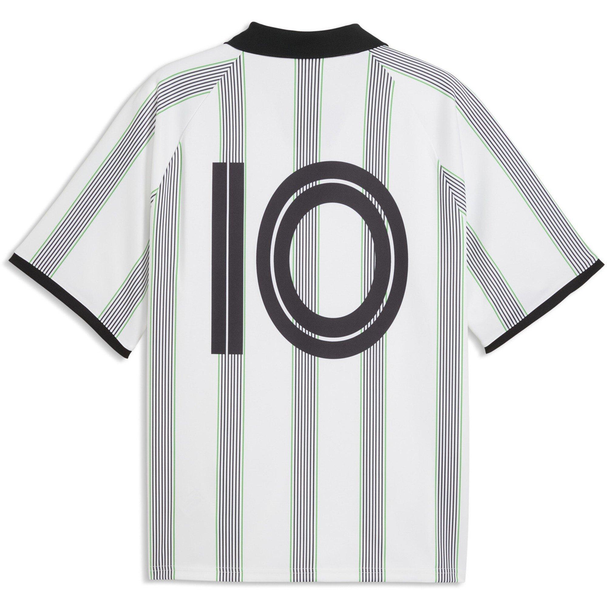 White/Green - Puma - Men's Borussia Monchengladbach Licensed Retro Football Shirt - 2