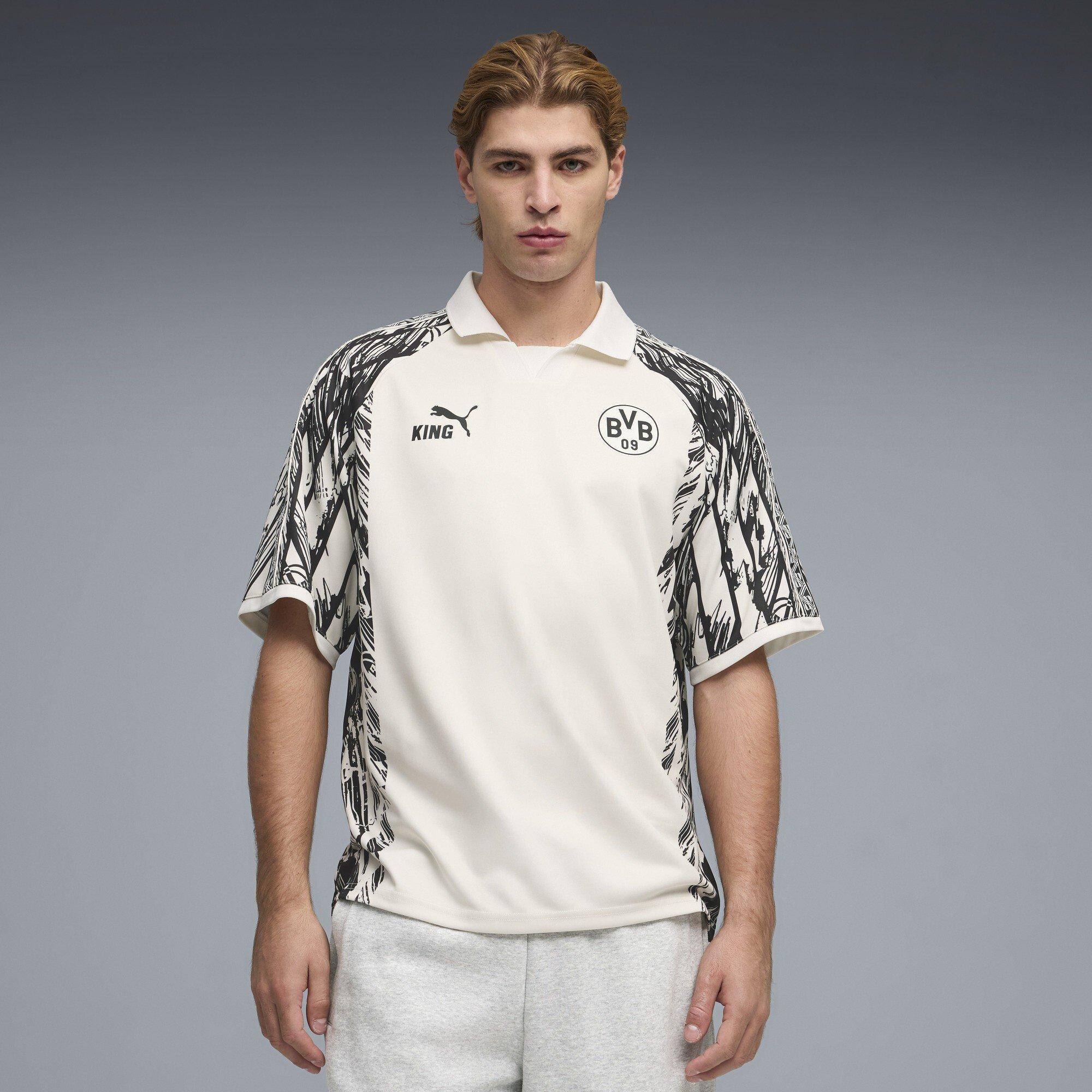 White/Black - Puma - Puma BVB Retro Jsy Sn62 - 3