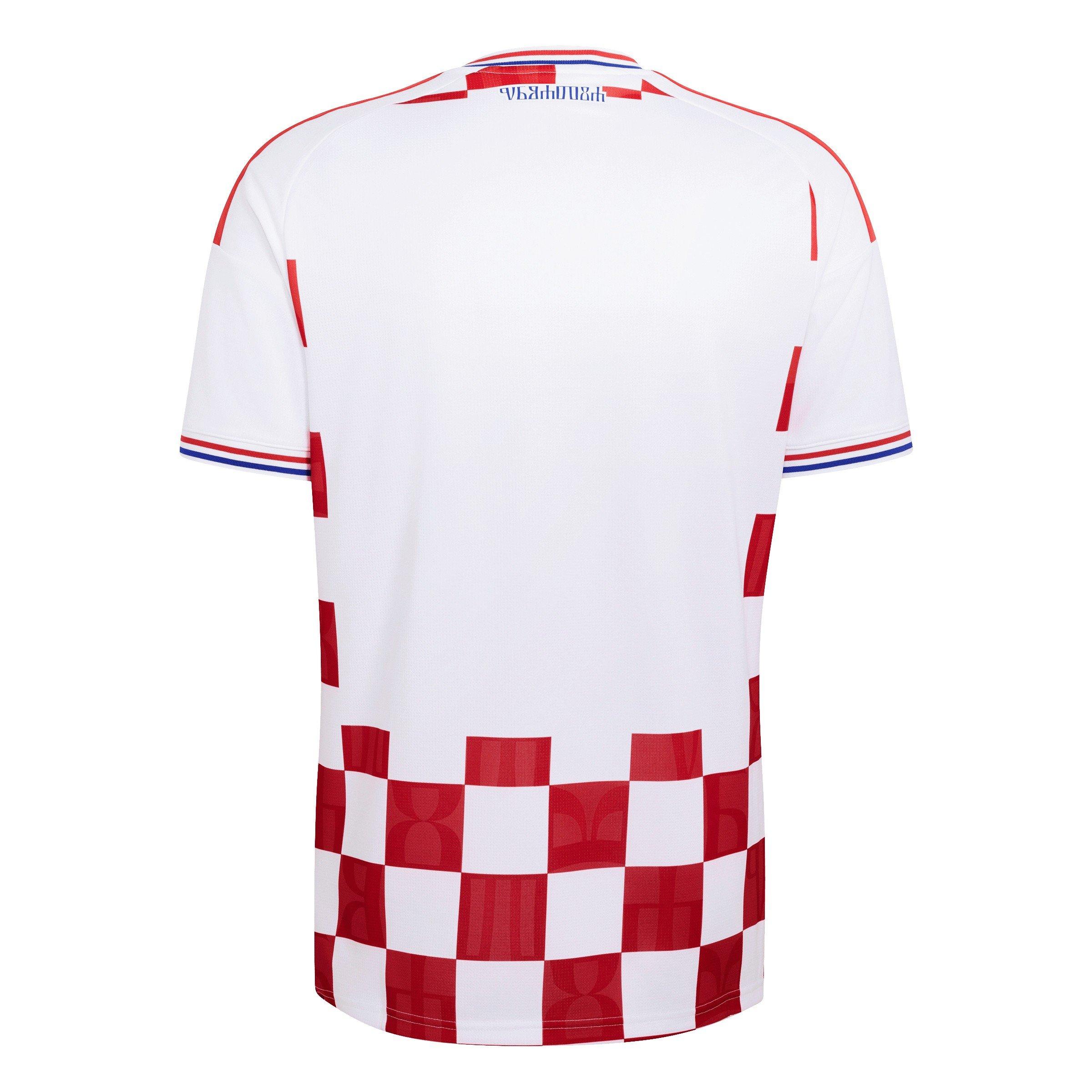 White/Red - adidas - Croatia 2026 Home Football Shirt Adults - 2