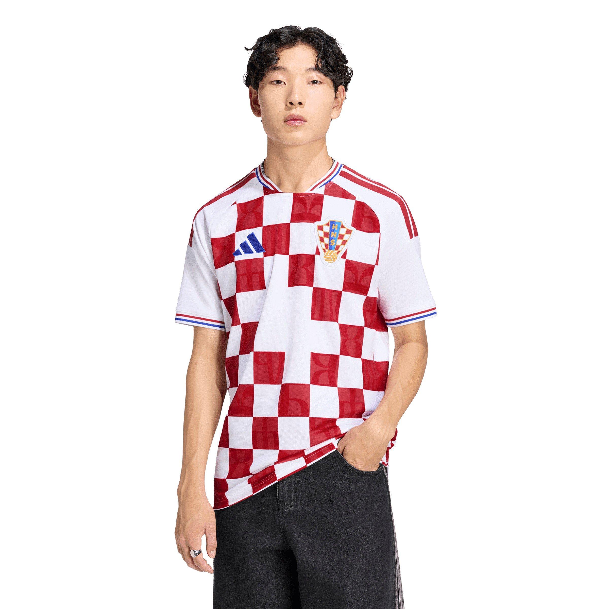 White/Red - adidas - Croatia 2026 Home Football Shirt Adults - 3