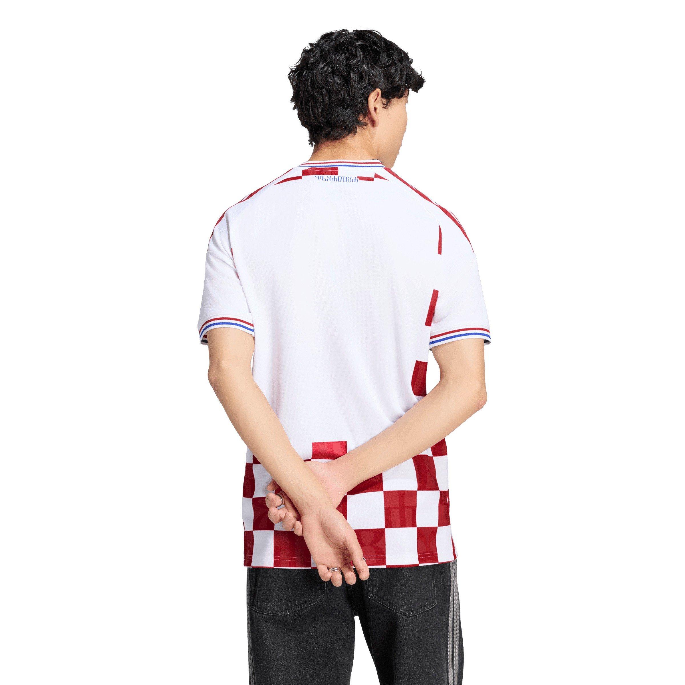 White/Red - adidas - Croatia 2026 Home Football Shirt Adults - 4