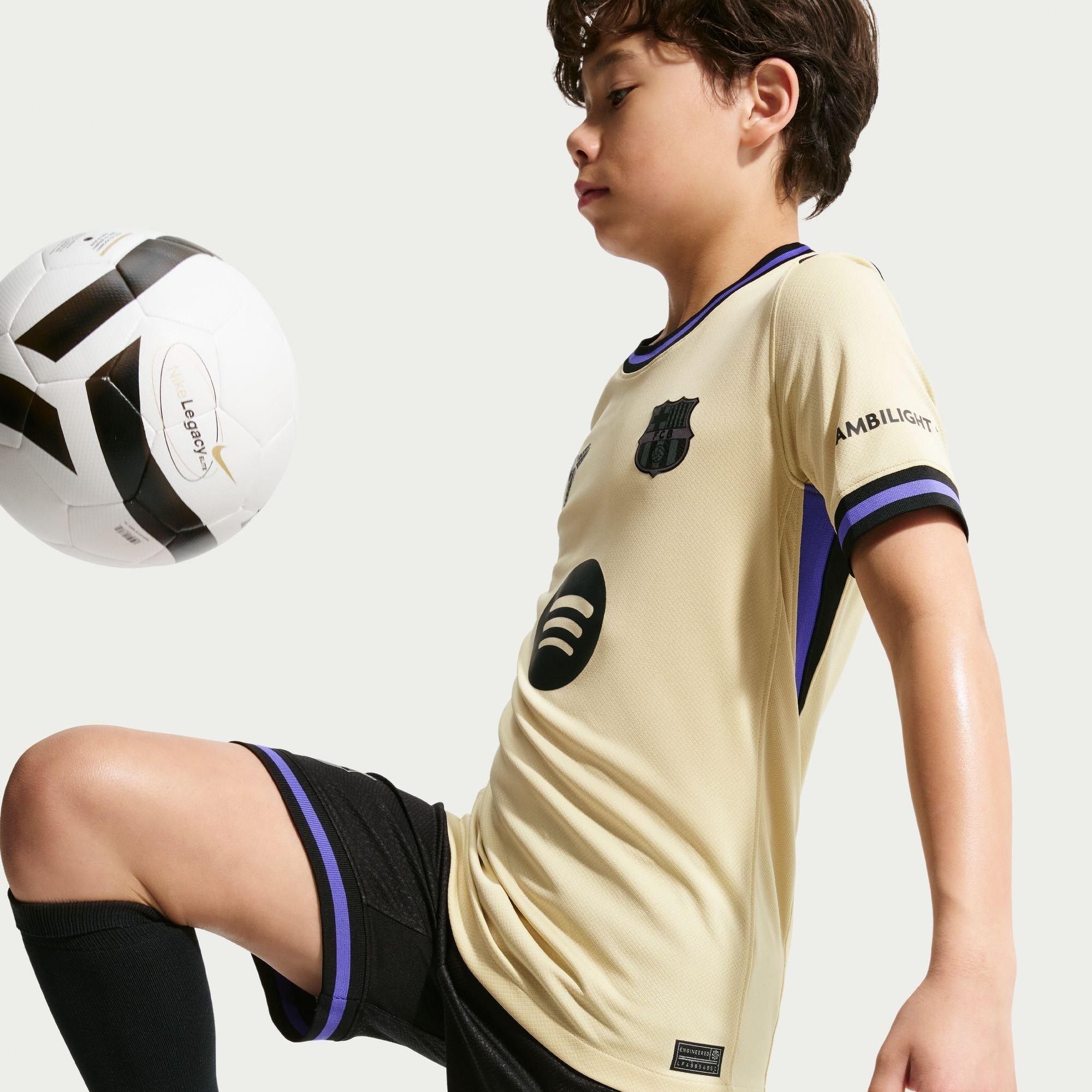 Team Gold/Per - Nike - Nike Fcb Y Nk Df Jsy Jn99 - 3