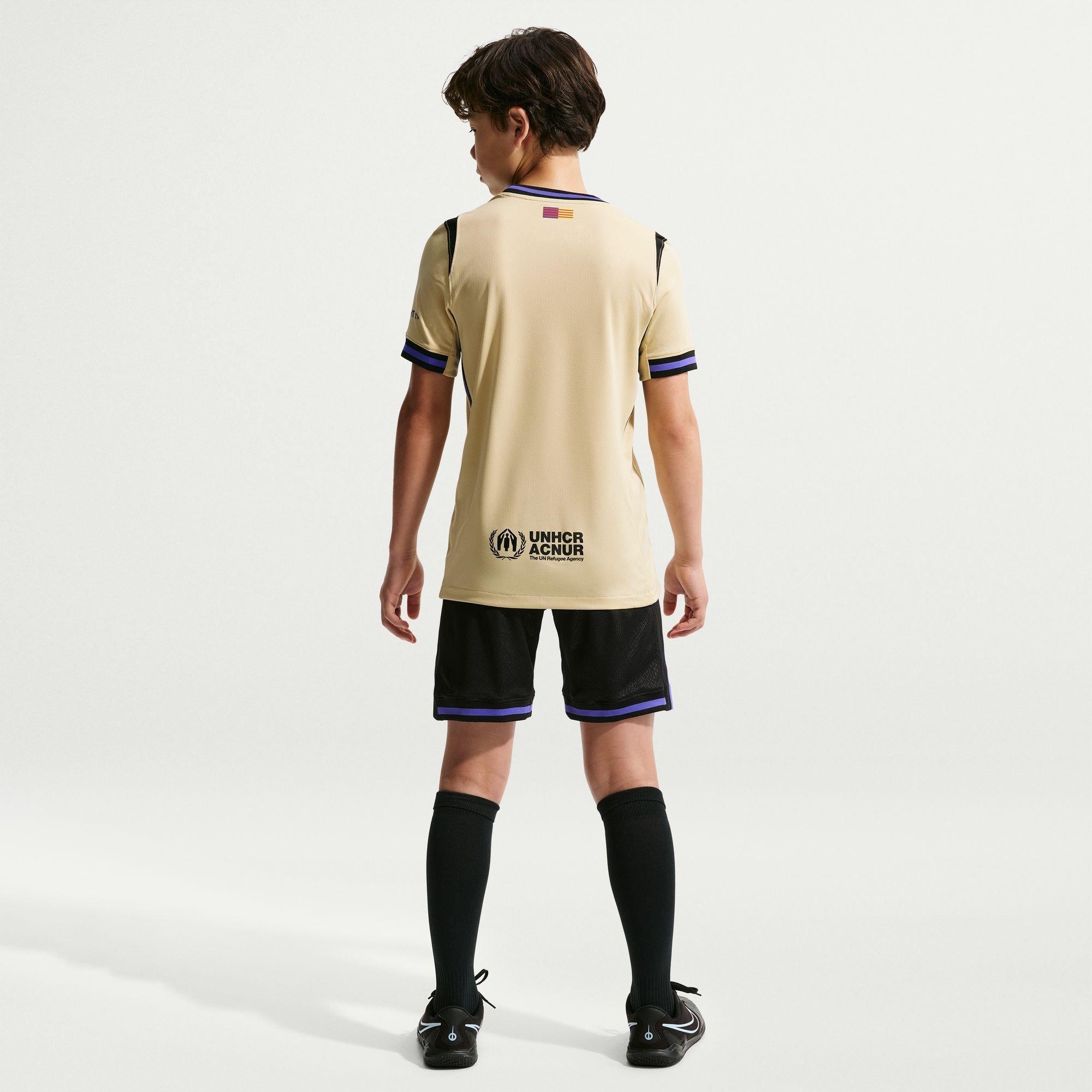 Team Gold/Per - Nike - Nike Fcb Y Nk Df Jsy Jn99 - 6