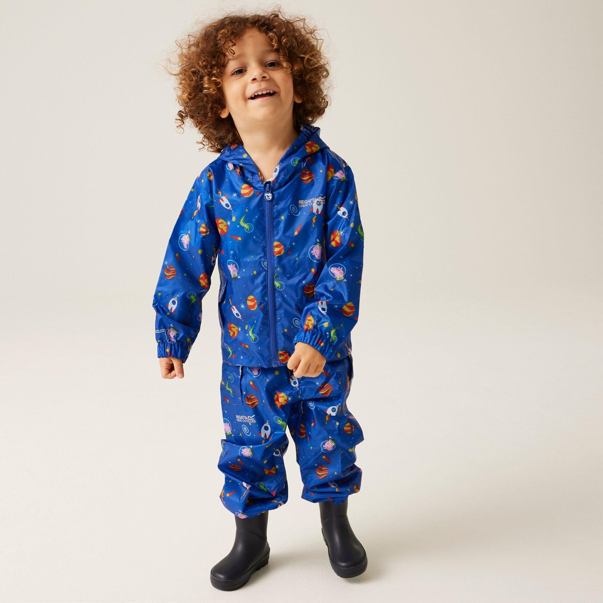 Surf Spray - Regatta - Peppa Pig Waterproof & Breathable Pack-It Jacket - 1