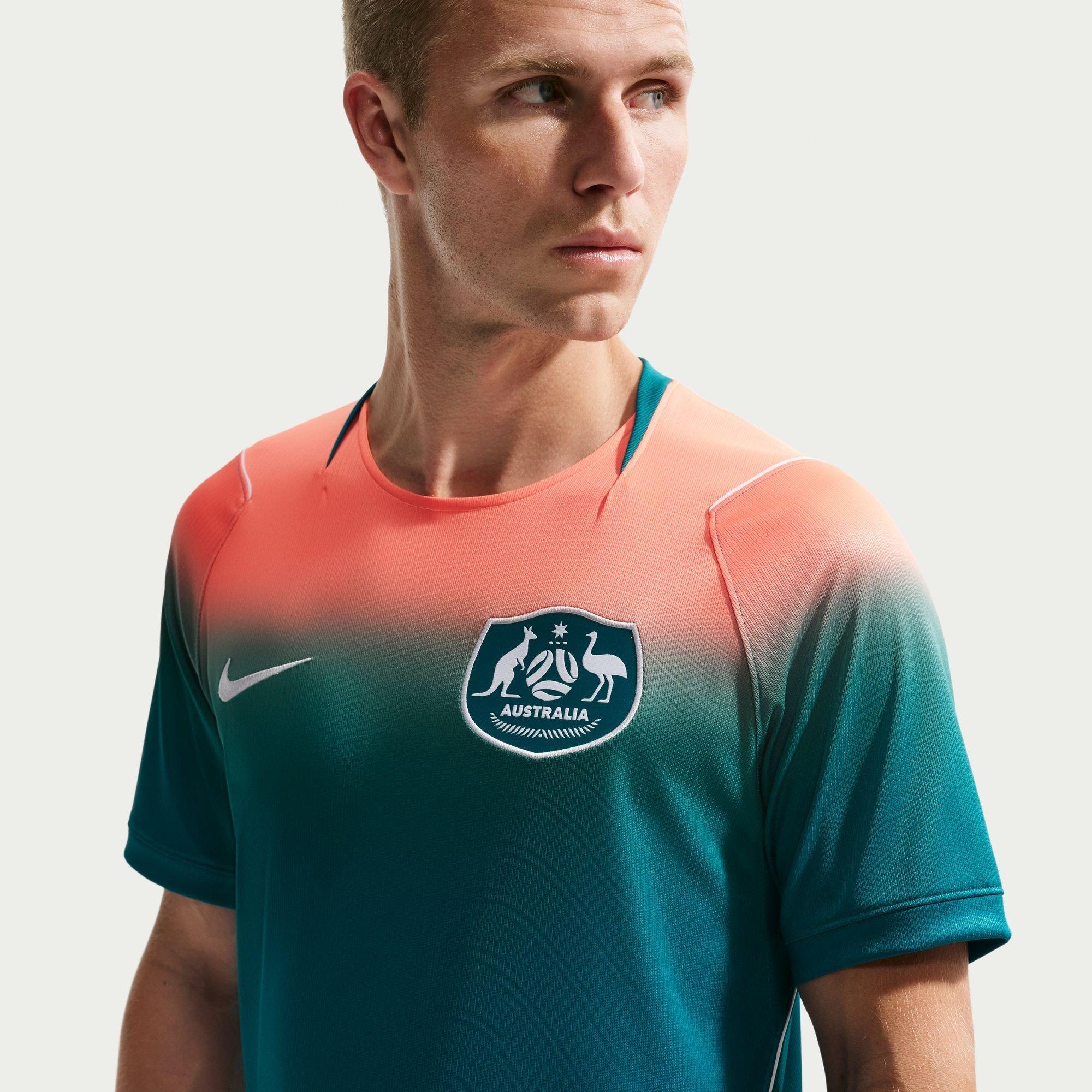 Green/Orange - Grün/Orange - Nike - Men's Australia FIFA World Cup 2026™ Football Shirt - 3