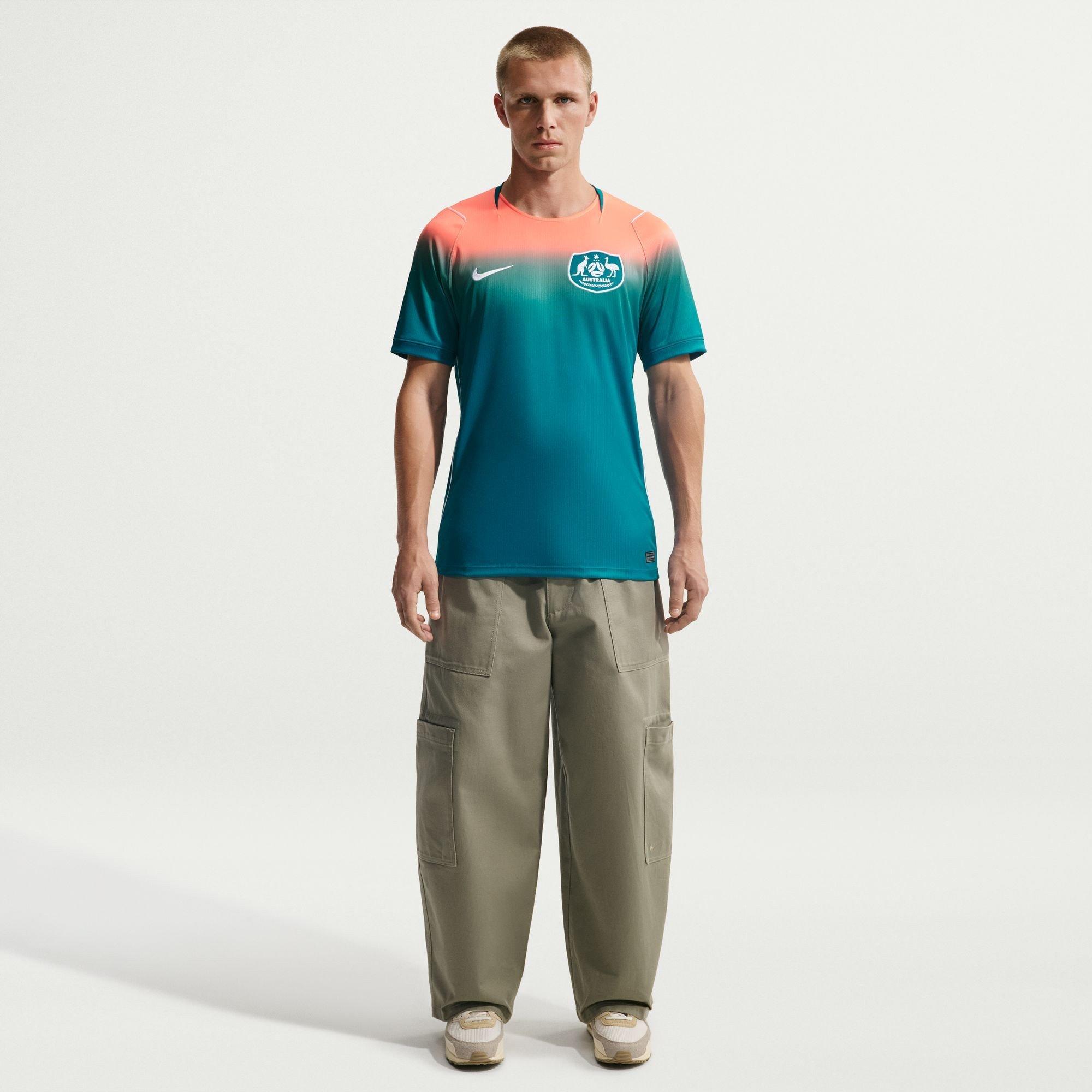 Green/Orange - Grün/Orange - Nike - Men's Australia FIFA World Cup 2026™ Football Shirt - 7