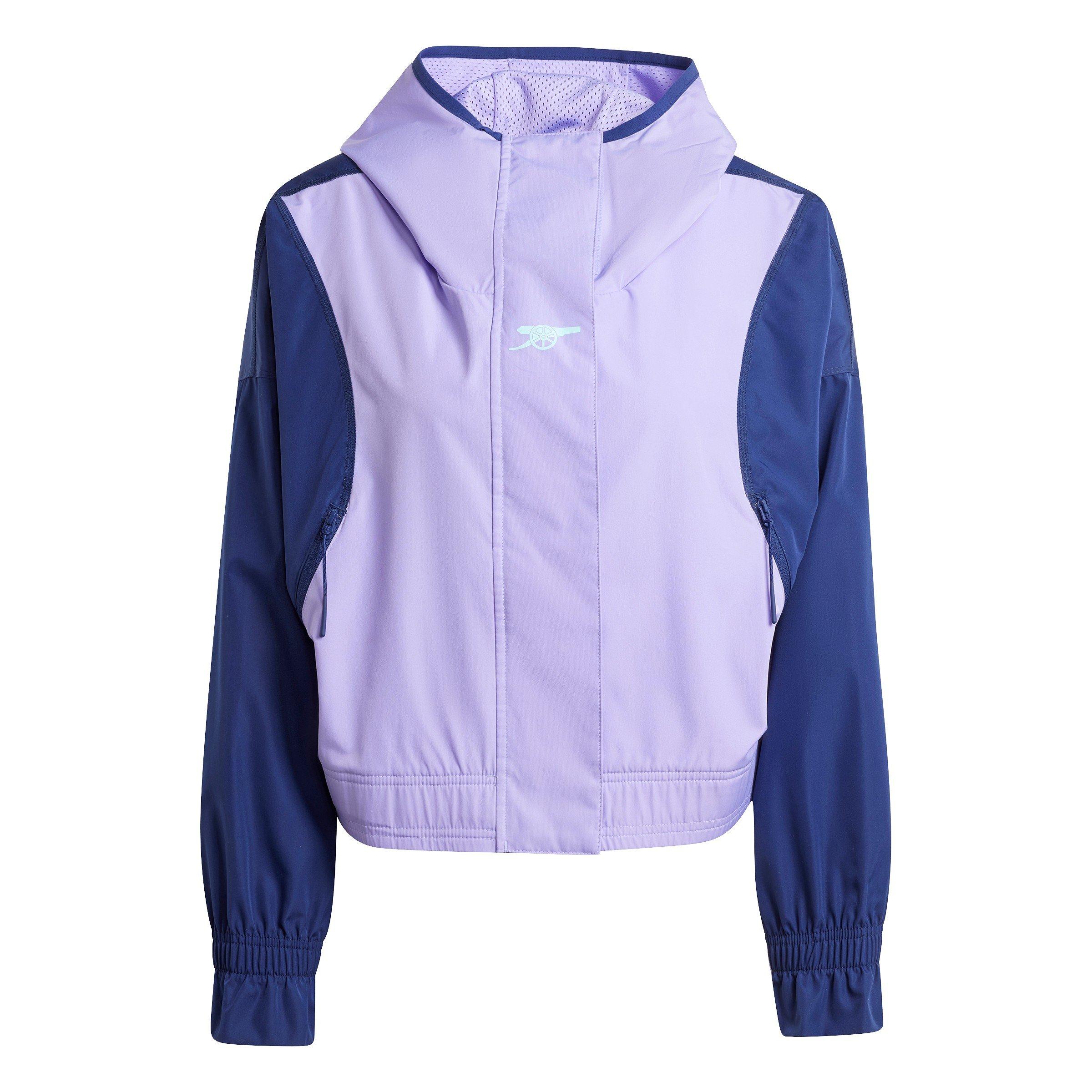 Adidas Women's Afc Wmn Wb Tracksuit Top - Lightflash Purp - 18 (XXL)