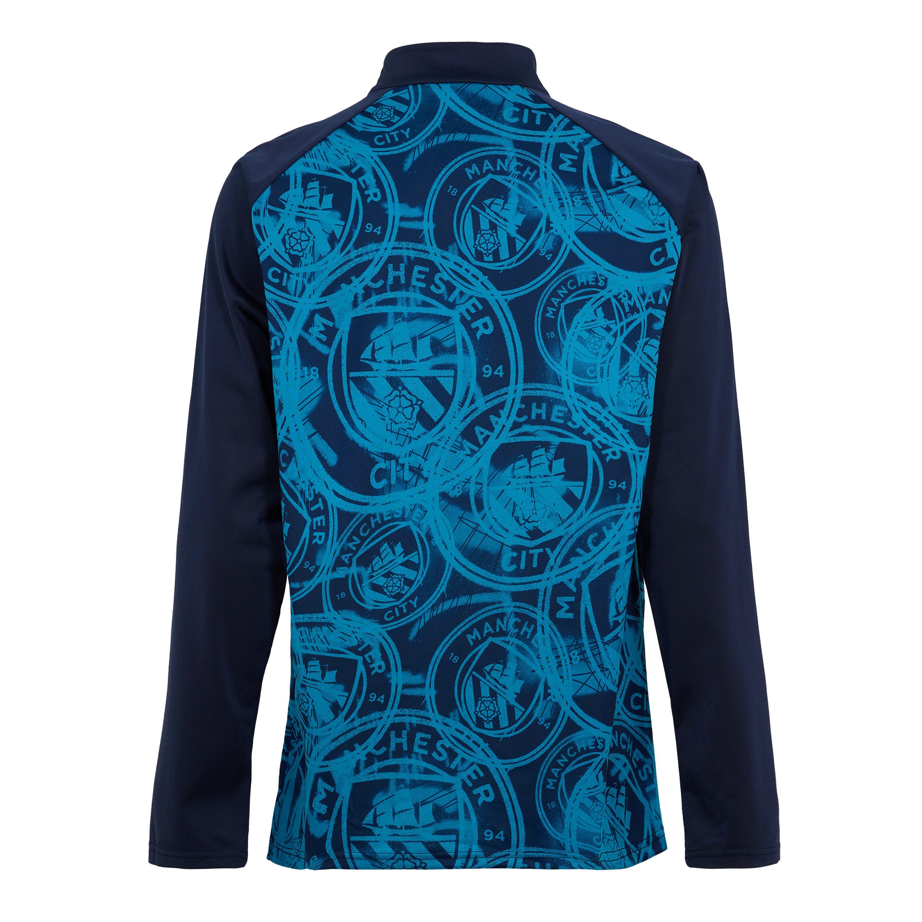 Mornarsko plava/plava - Puma - MCFC PM Drl Top Sn62 - 2