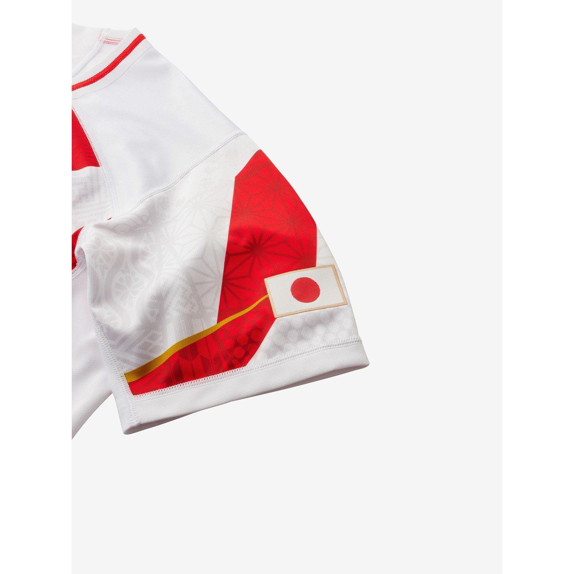 Rosso/Bianco - Canterbury - Japan Rugby Home Shirt 2024 Juniors - 6