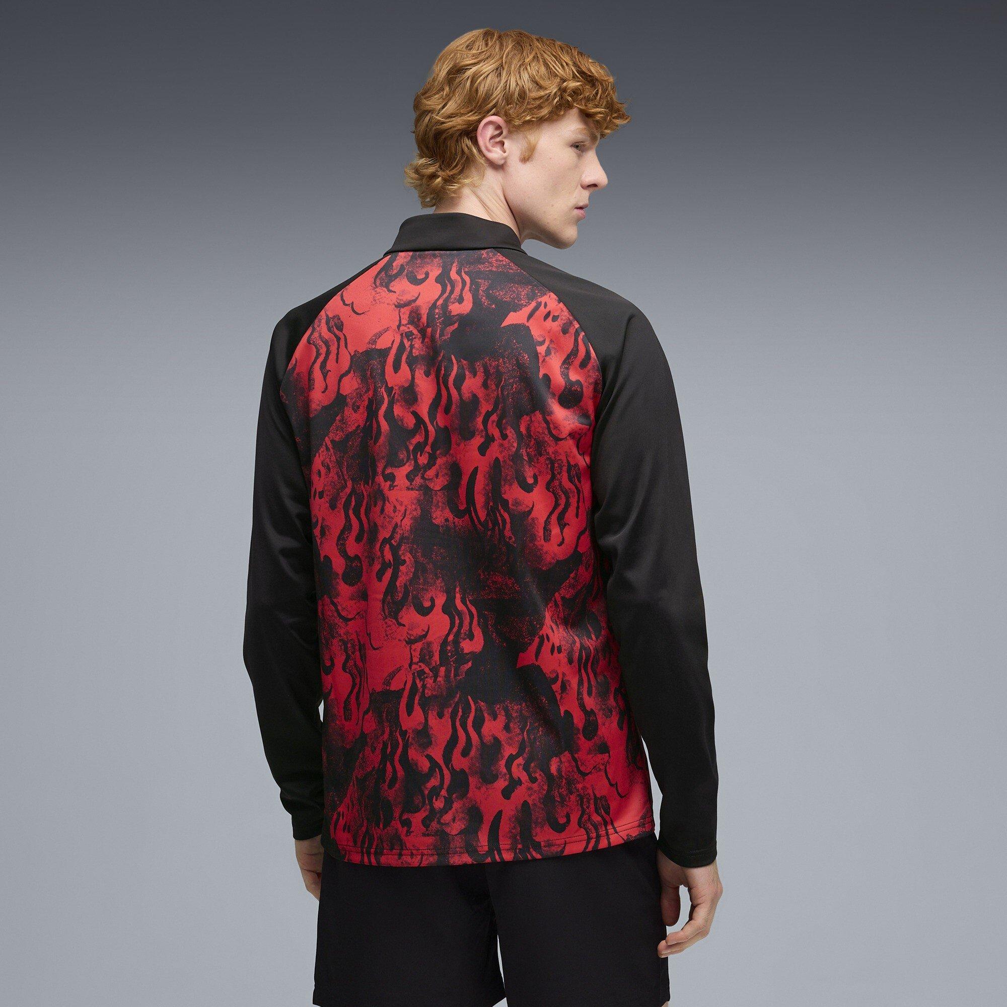 Red/Black - Puma - Puma ACM PM Drl Top Sn62 - 4