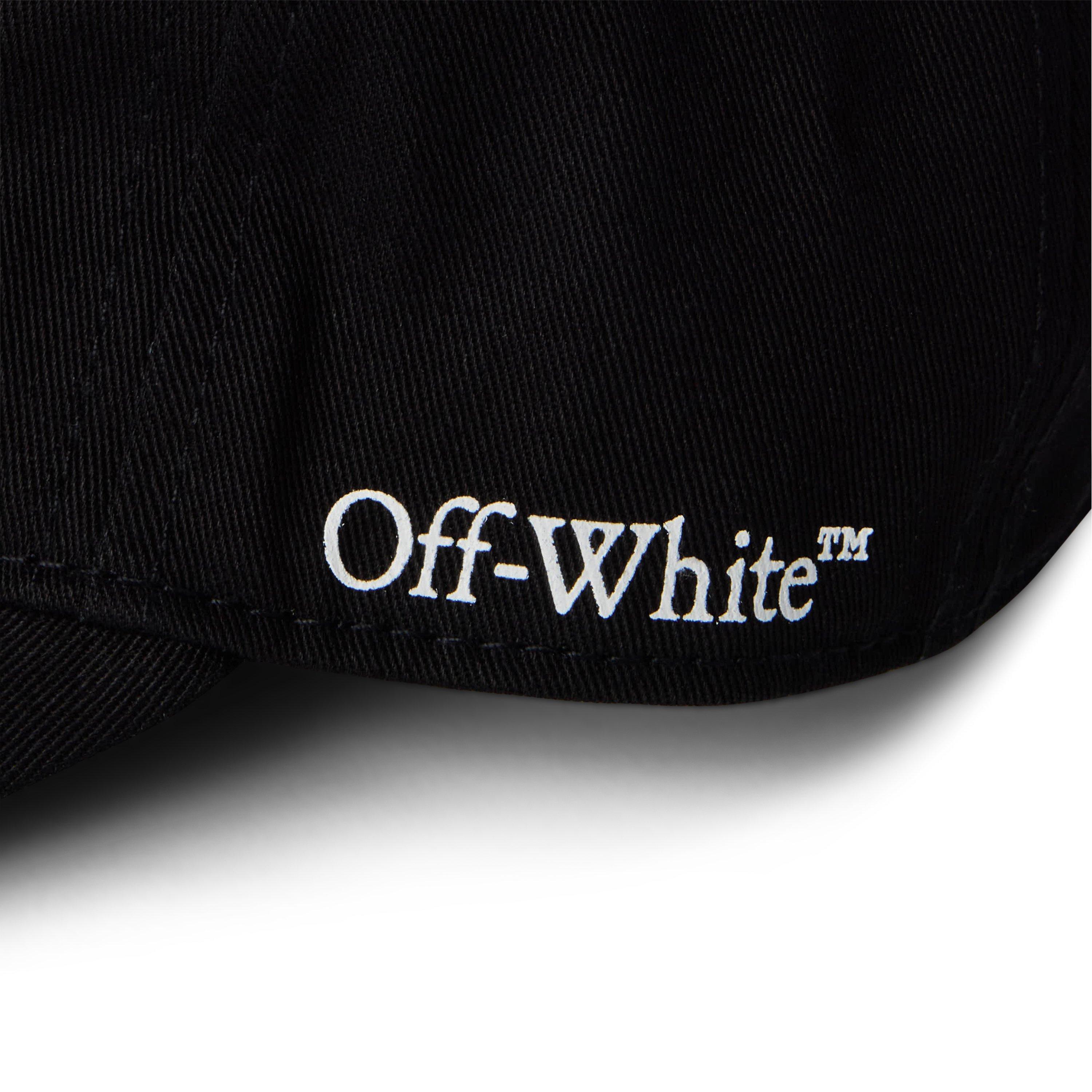 Black 1001 - Off White - Unisex Kids Logo Cap, Logo Design - 3