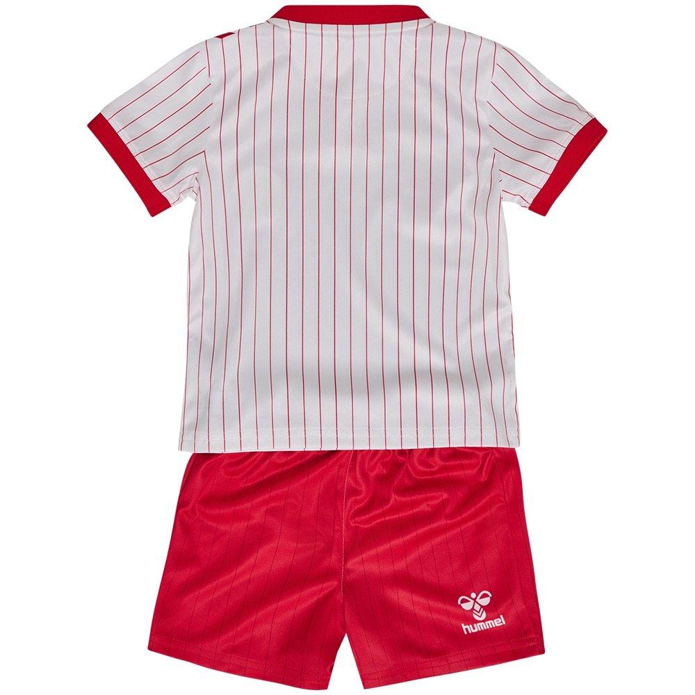 Blanc/Rouge - Hummel - Unisex Kids Denmark International Mini Kit - 2