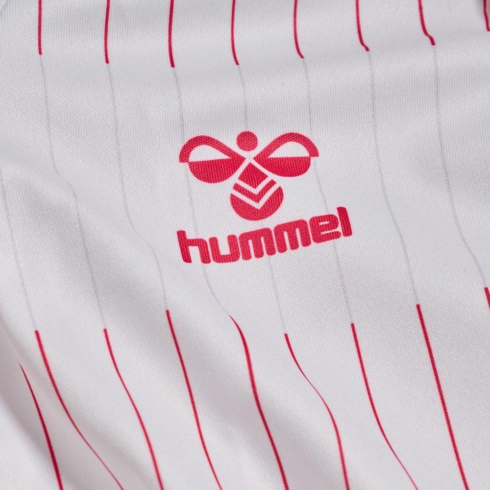 Blanc/Rouge - Hummel - Unisex Kids Denmark International Mini Kit - 4