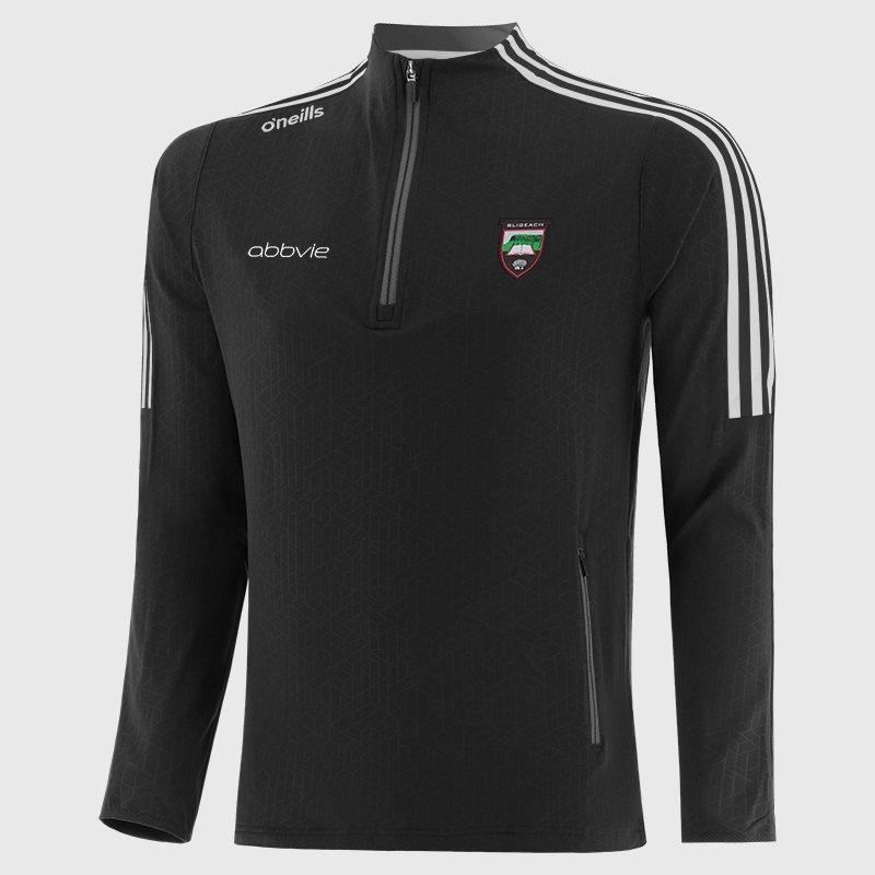 BLK/WHI/DGY - ONeills - Sligo Hydra Half Zip Top Senior - 1