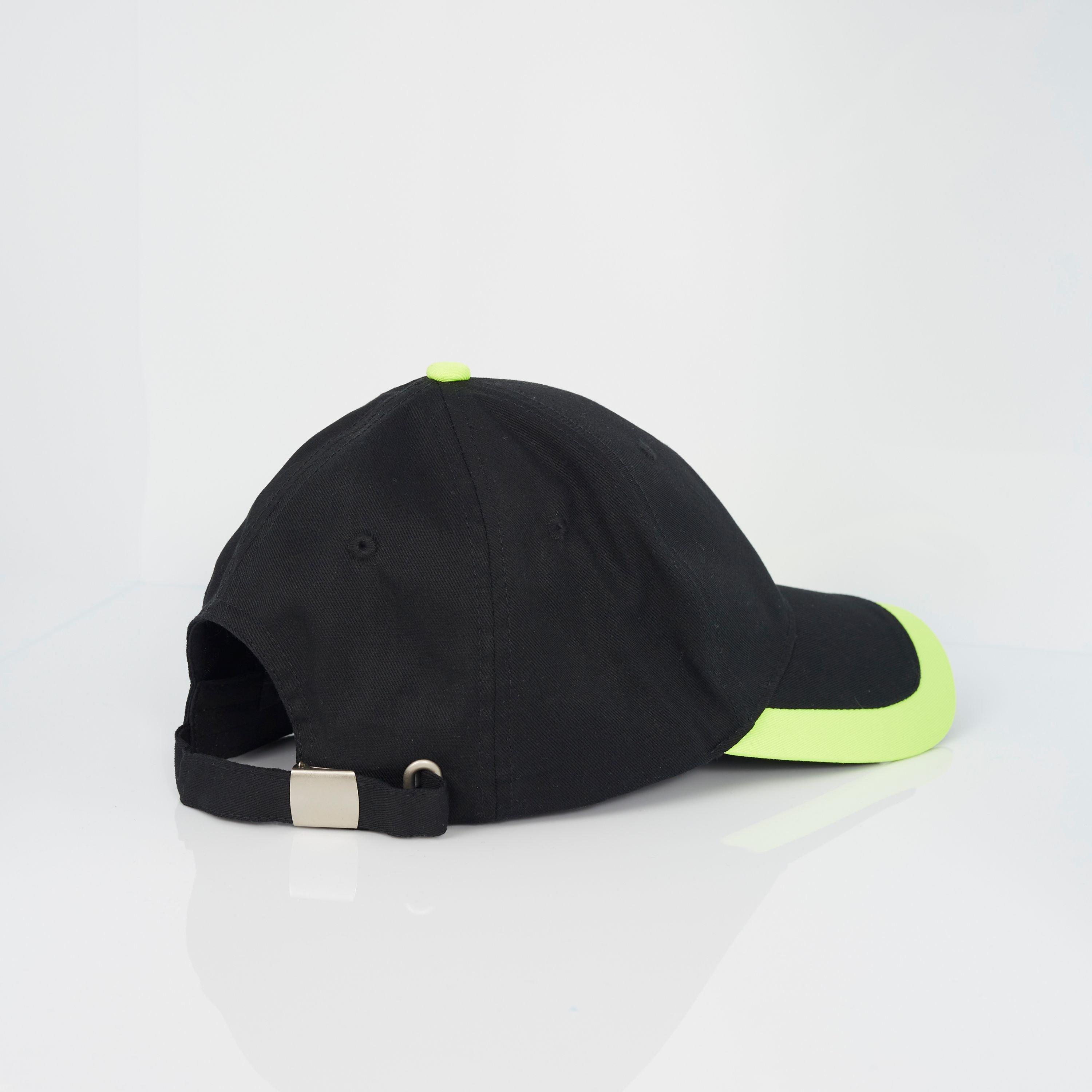 Black - Brave Soul - Cap with Contrast Stripe Detail - 2