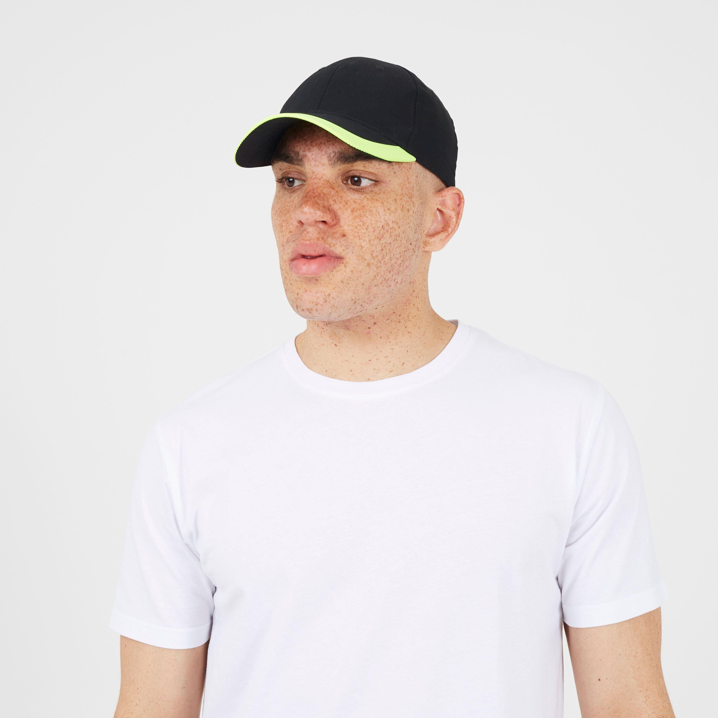 Black - Brave Soul - Cap with Contrast Stripe Detail - 3