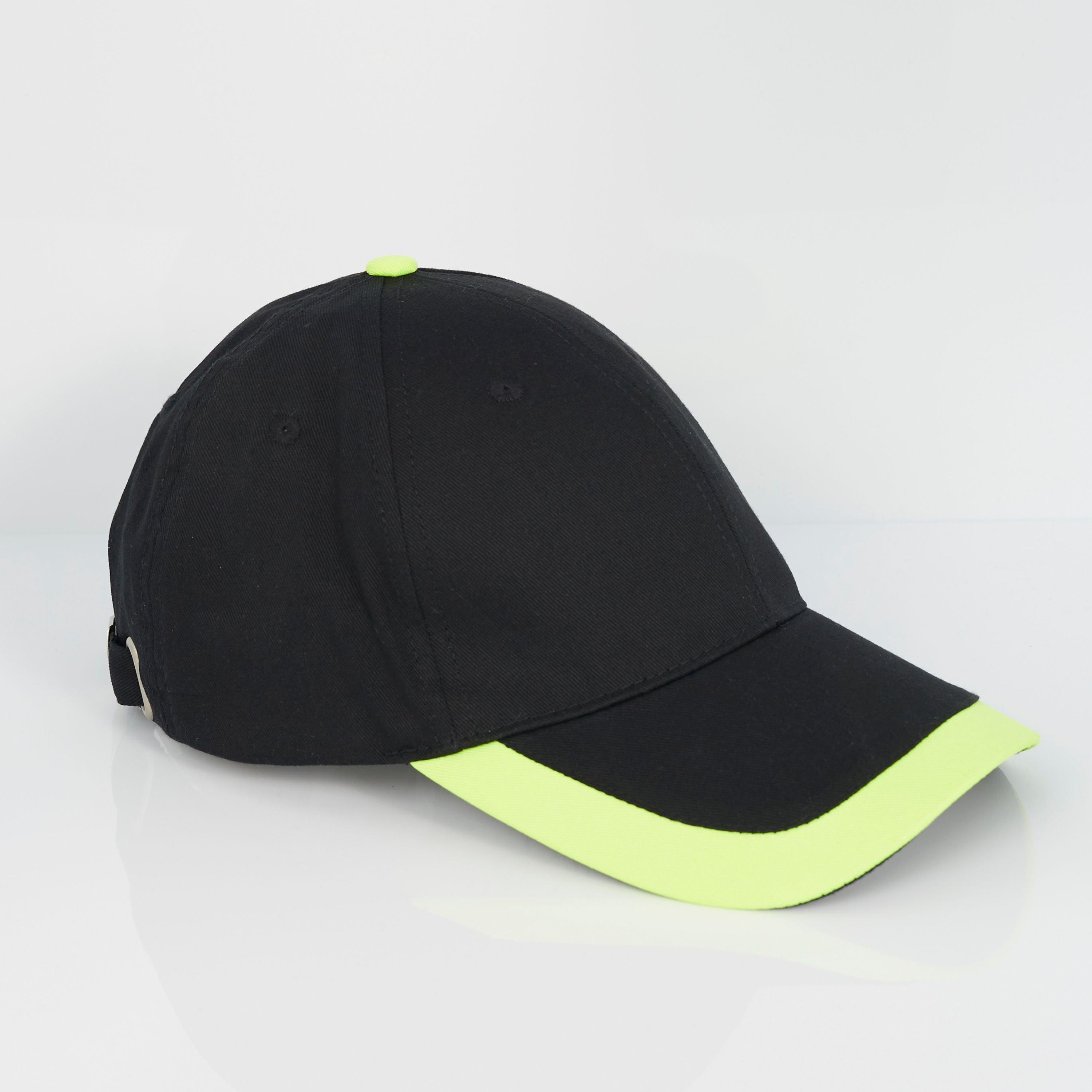 Black - Brave Soul - Cap with Contrast Stripe Detail - 4