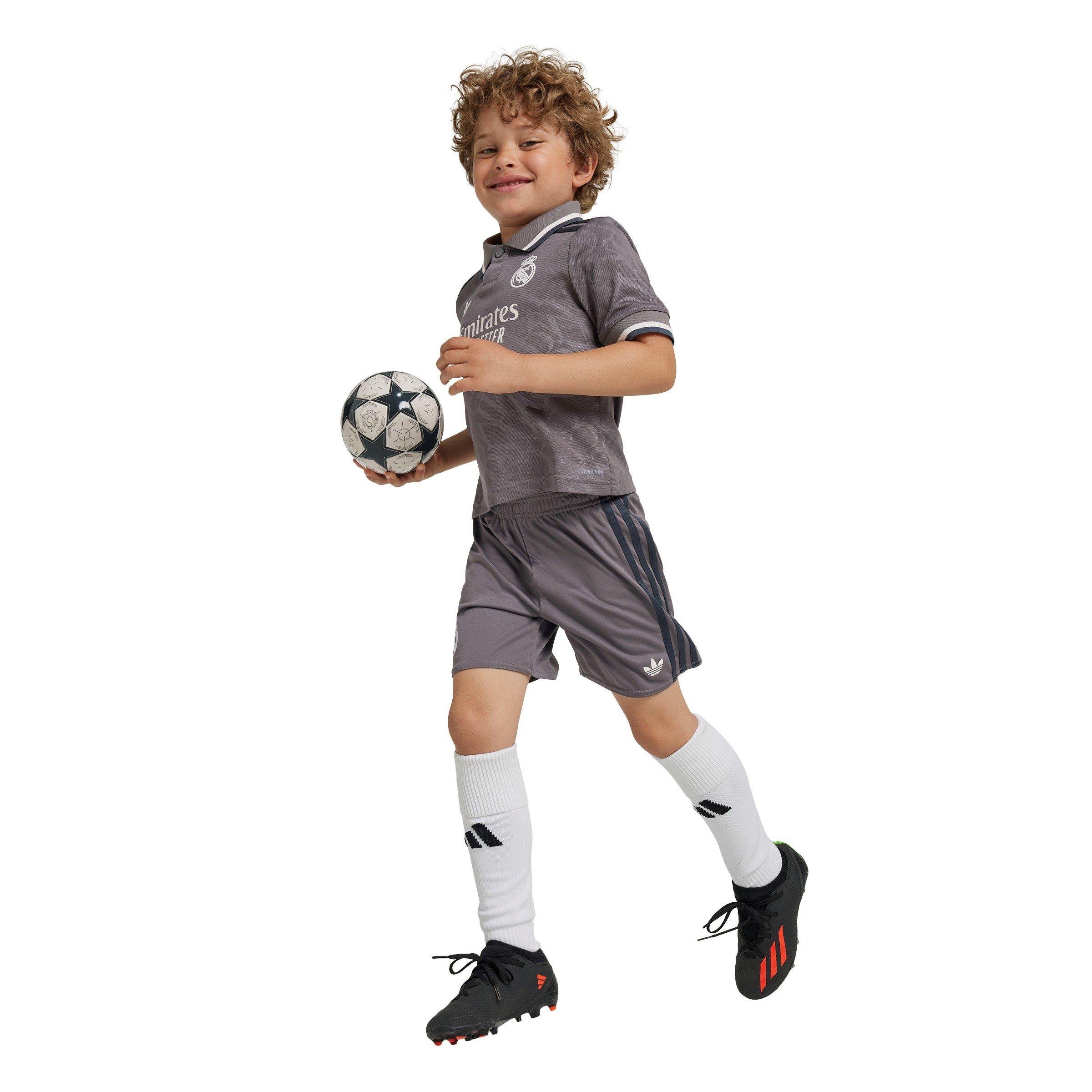 Charcoal - adidas - Real 3 Mini Kit Unisex Kids - 7