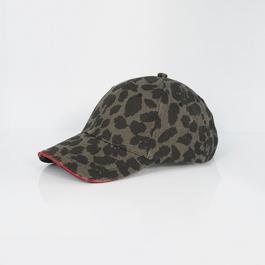 Brave Soul Print Mens Cap with Contrast Stripe