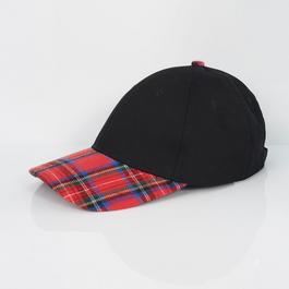 Brave Soul Print Mens Cap with Contrast Stripe
