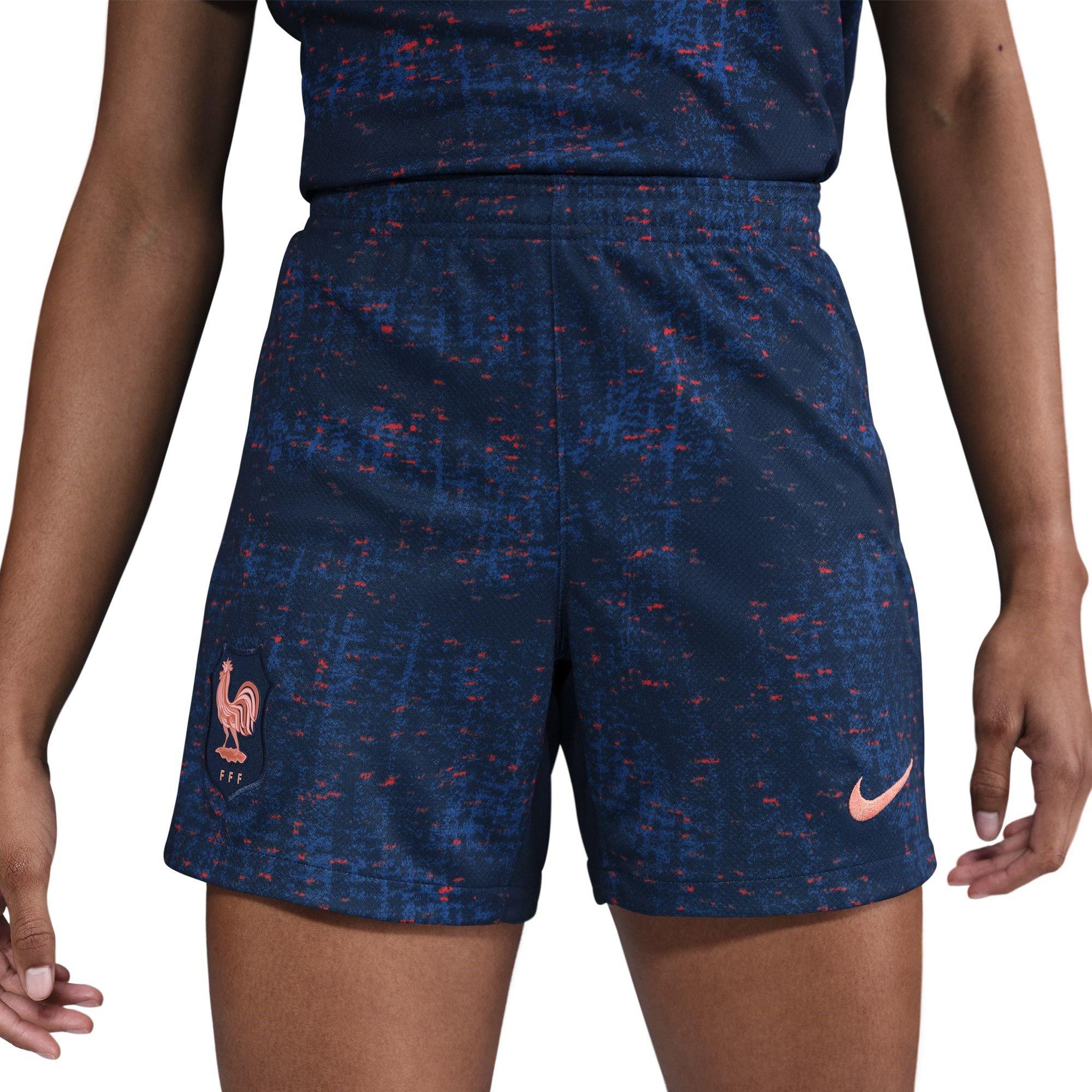 Nike Women's France Home Shorts 2025 - Blue - 8 (XS)