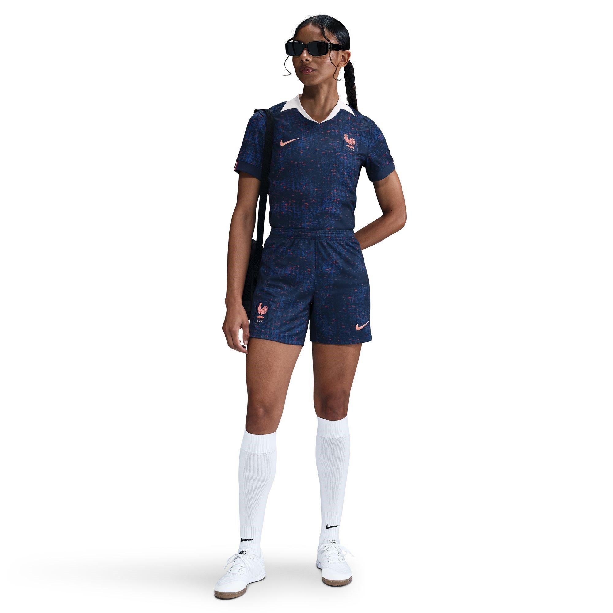 Blue - Nike - France Home Shorts 2025 Womens - 3