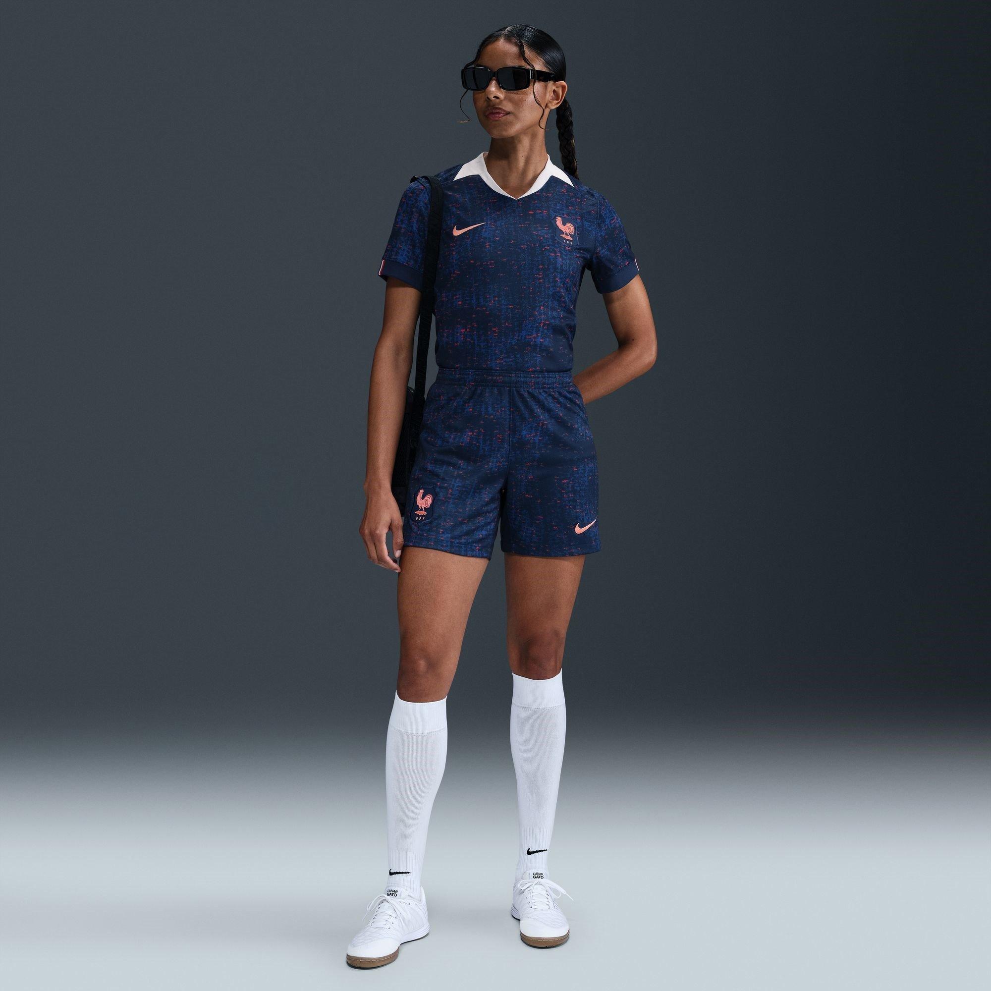 Blue - Nike - France Home Shorts 2025 Womens - 7