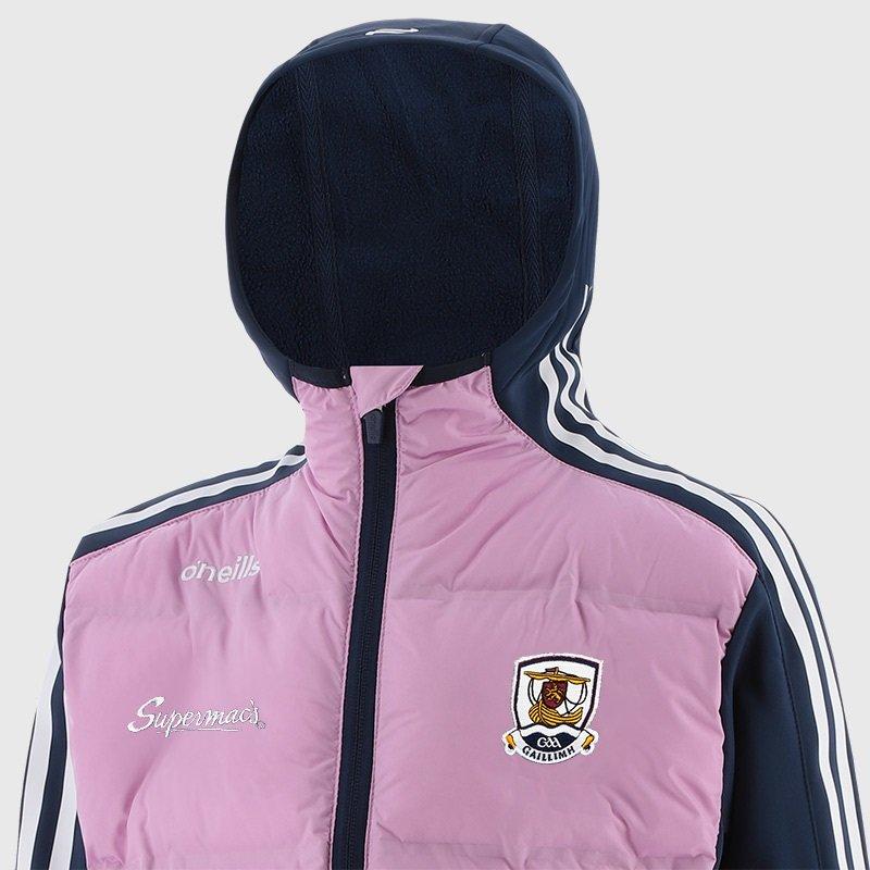 PNK/MNE/WHI - ONeills - Hydra Galway Padded Hooded Performance Training Jacket - 2