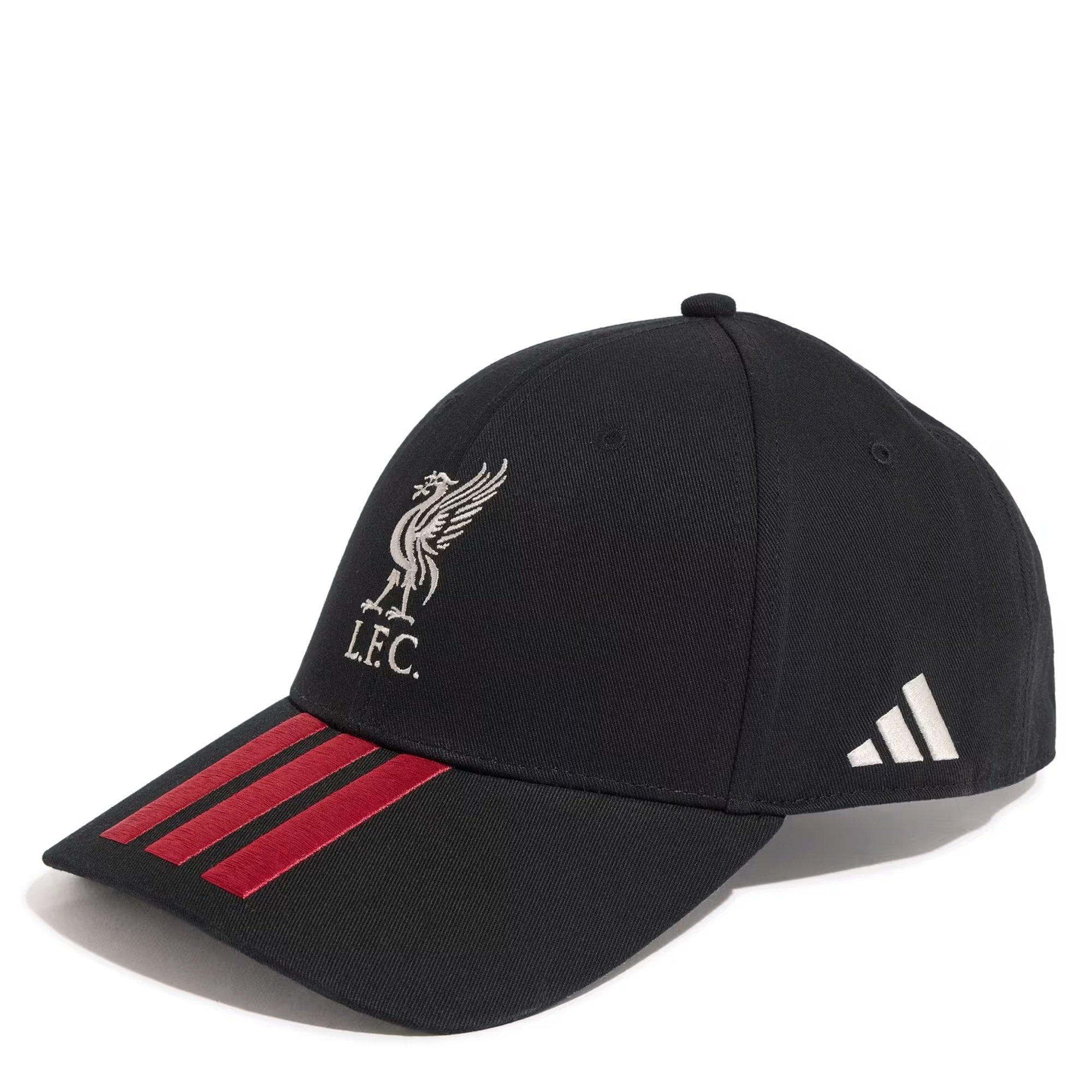 Blk/Maroon/Grey - adidas - Adults Liverpool Baseball Cap - 1