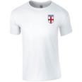 Team England Crest T Pink shirt Mens