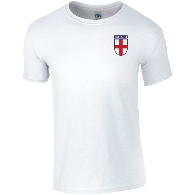 Saint Georges - Team - Team England Crest T Pink shirt Mens