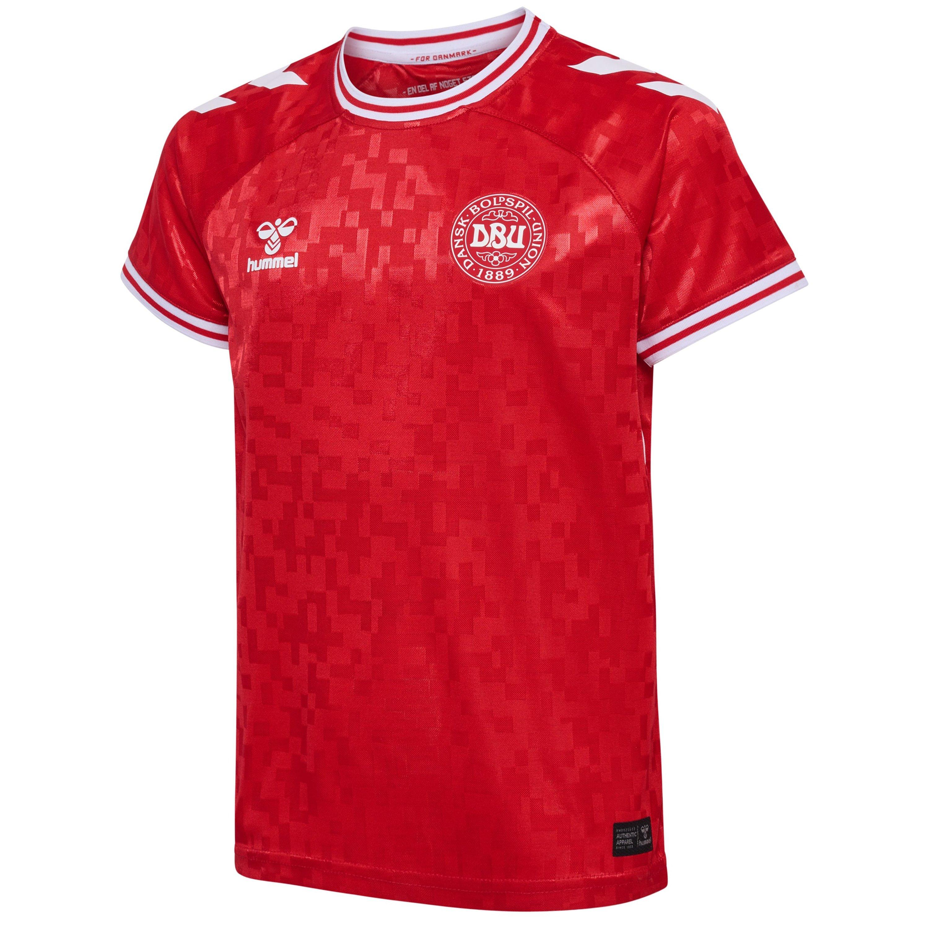 Rød - Hummel - Denmark Home Football Shirt - 2