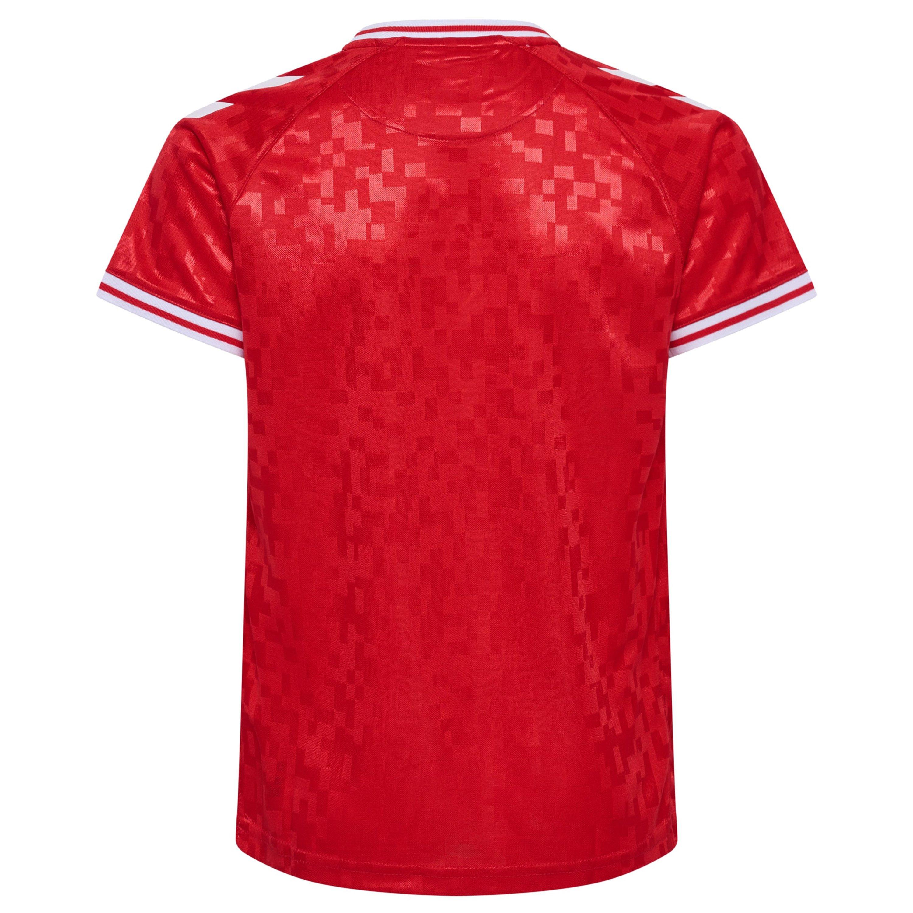 Rød - Hummel - Denmark Home Football Shirt - 3