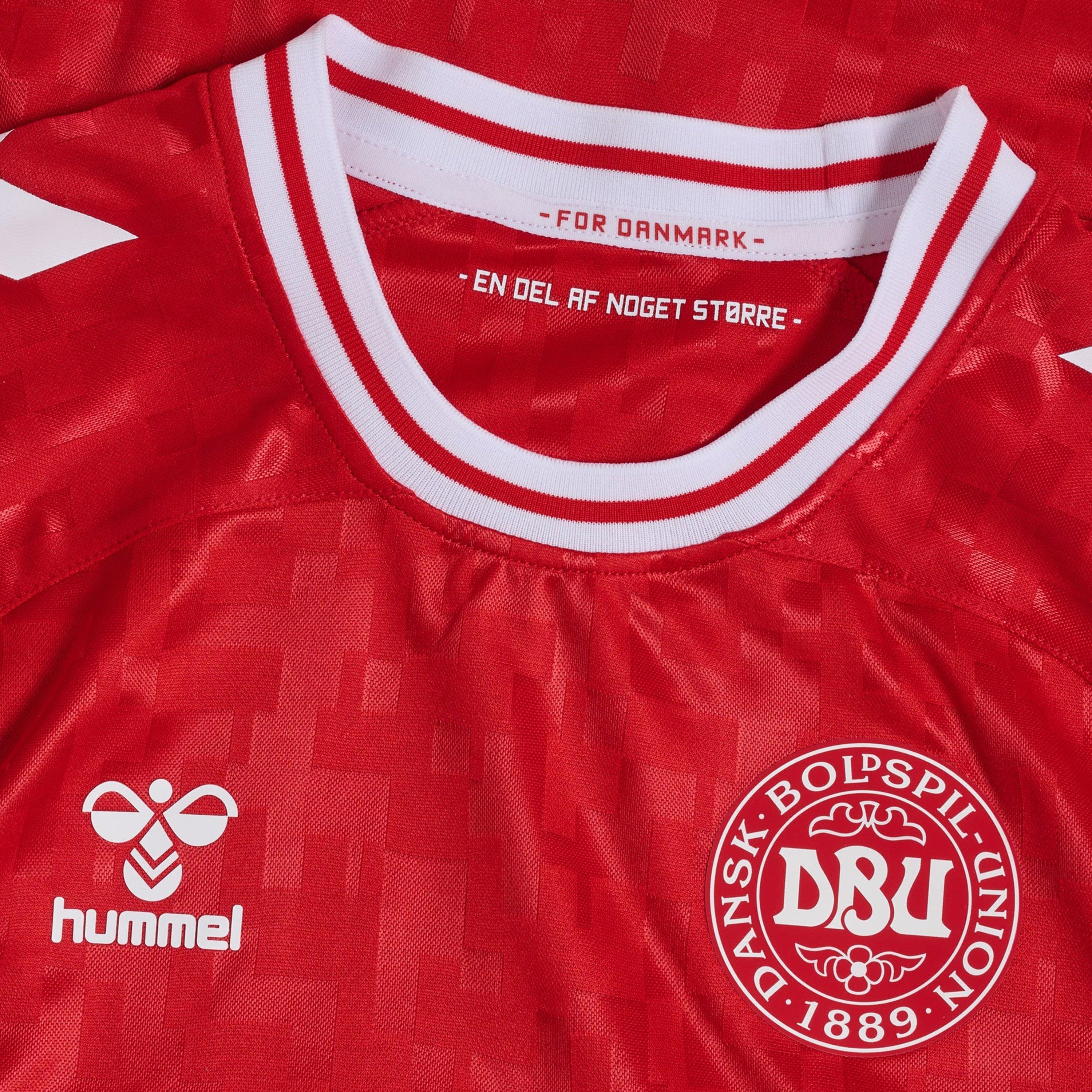 Rød - Hummel - Denmark Home Football Shirt - 4