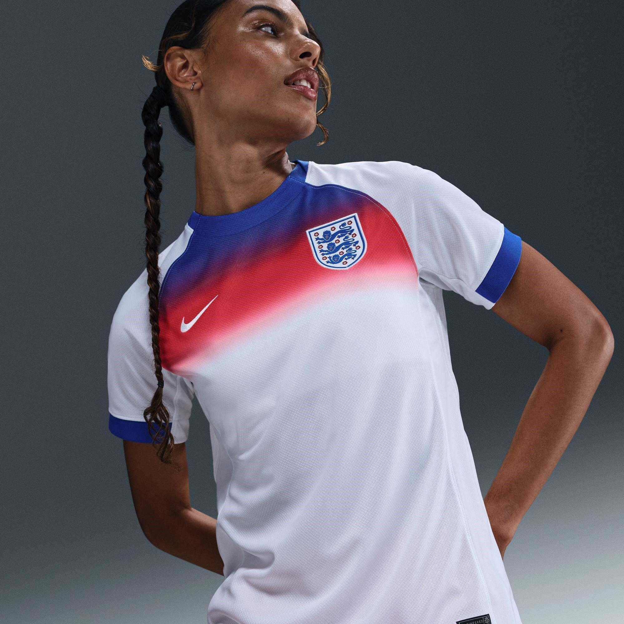 White/Blue - Nike - England Home Shirt 2025 Womens - 9