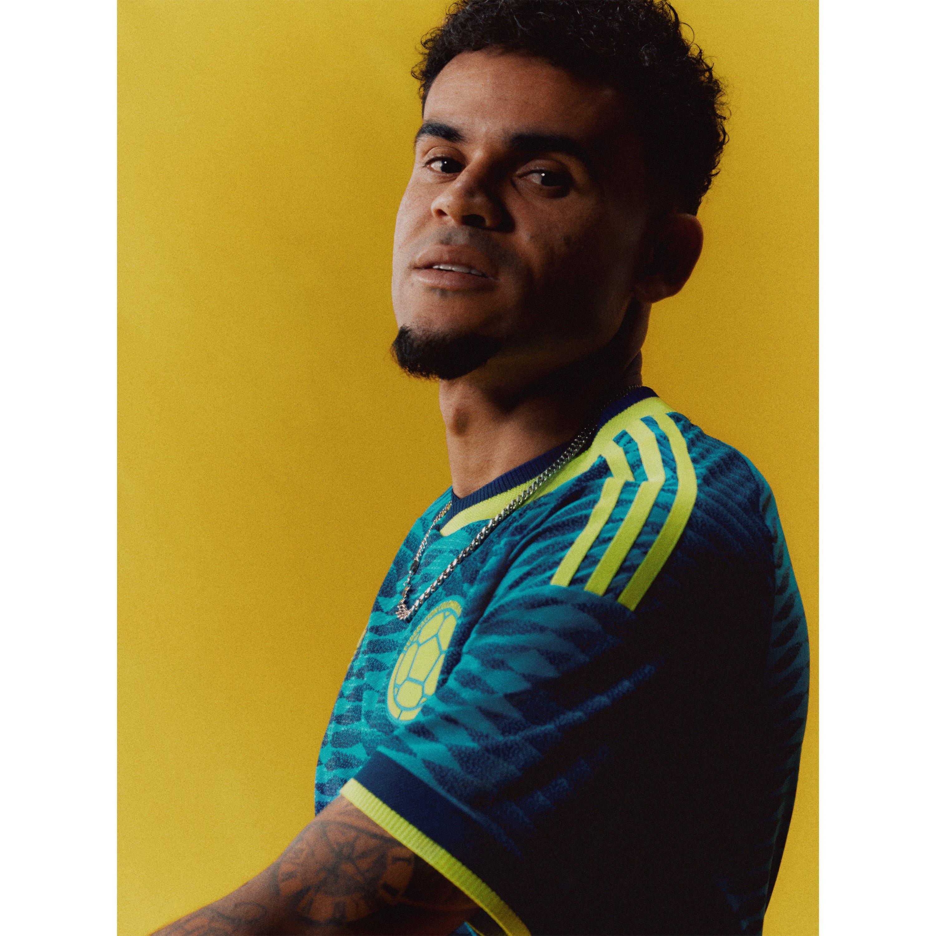 Navy/Gul - adidas - Colombia Away Shirt World Cup ™ 2026 - 8