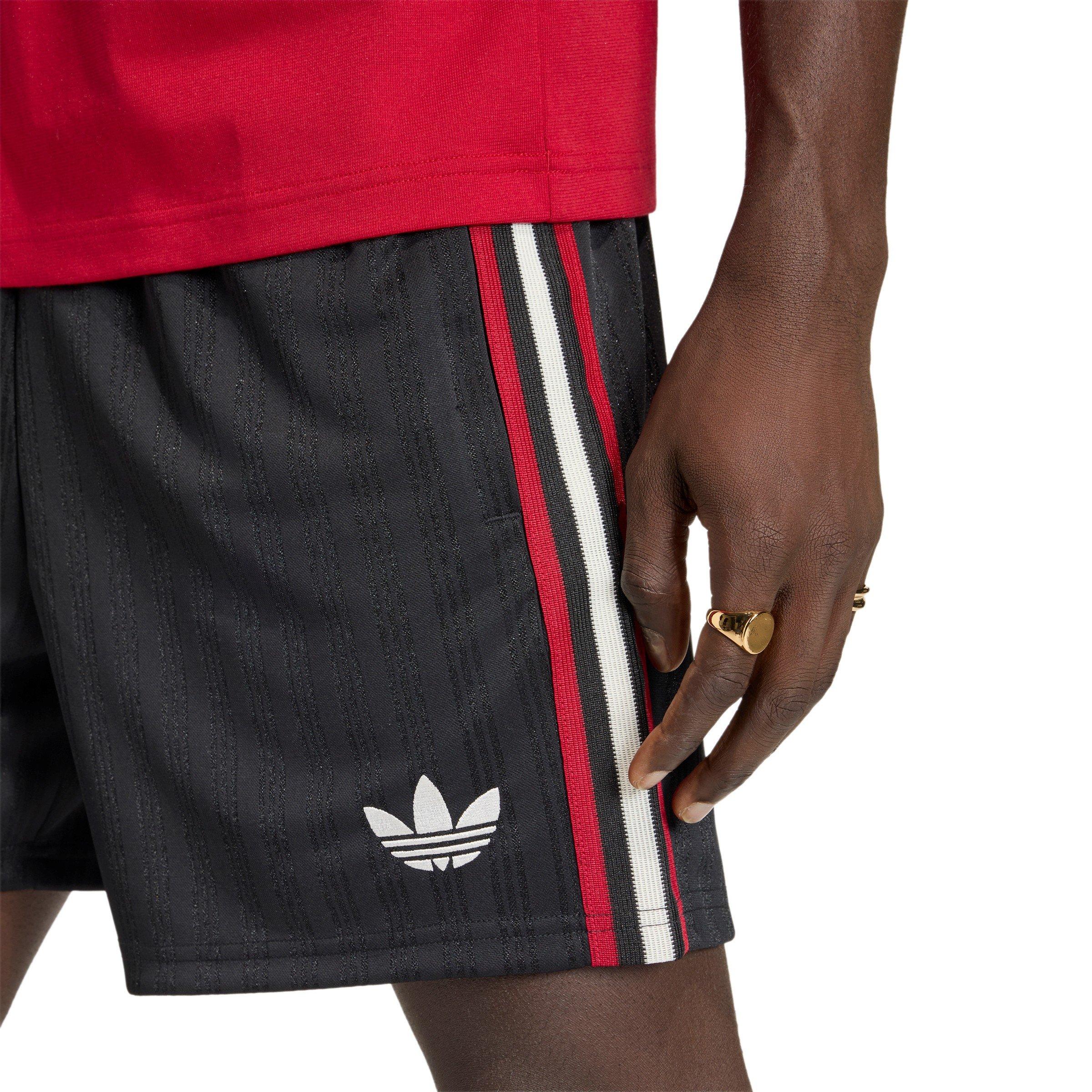 Negro/Blanco - adidas - Mens Manchester United Originals Shorts 25/26 - 5
